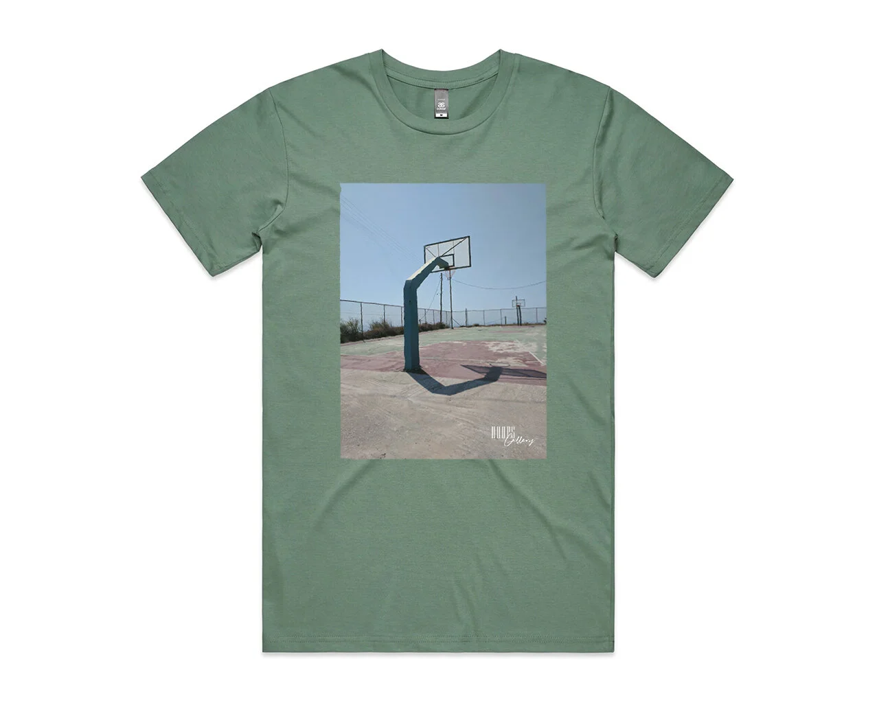 Greece - Santorini Tee Sage