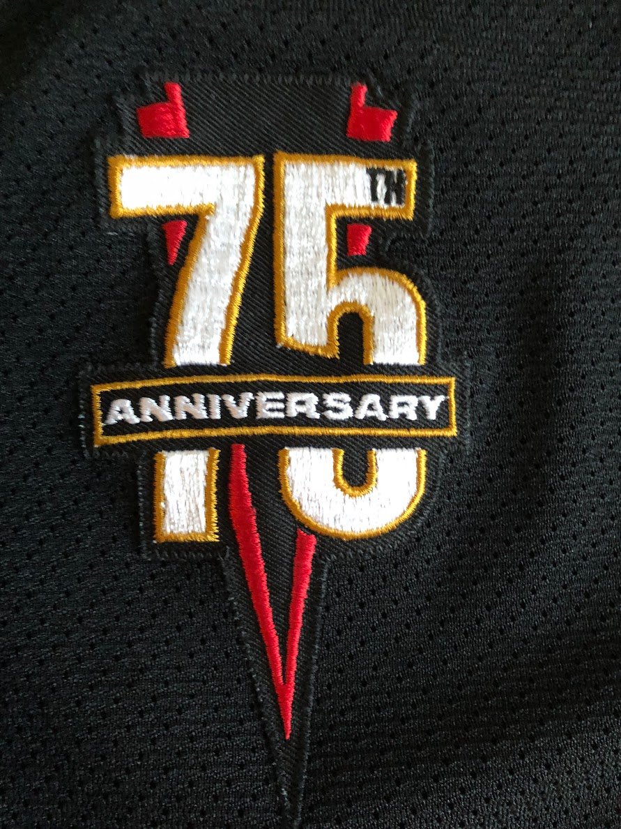 Chicago Blackhawks Blank Koho Alternate 75th Anniversary Patch Sz