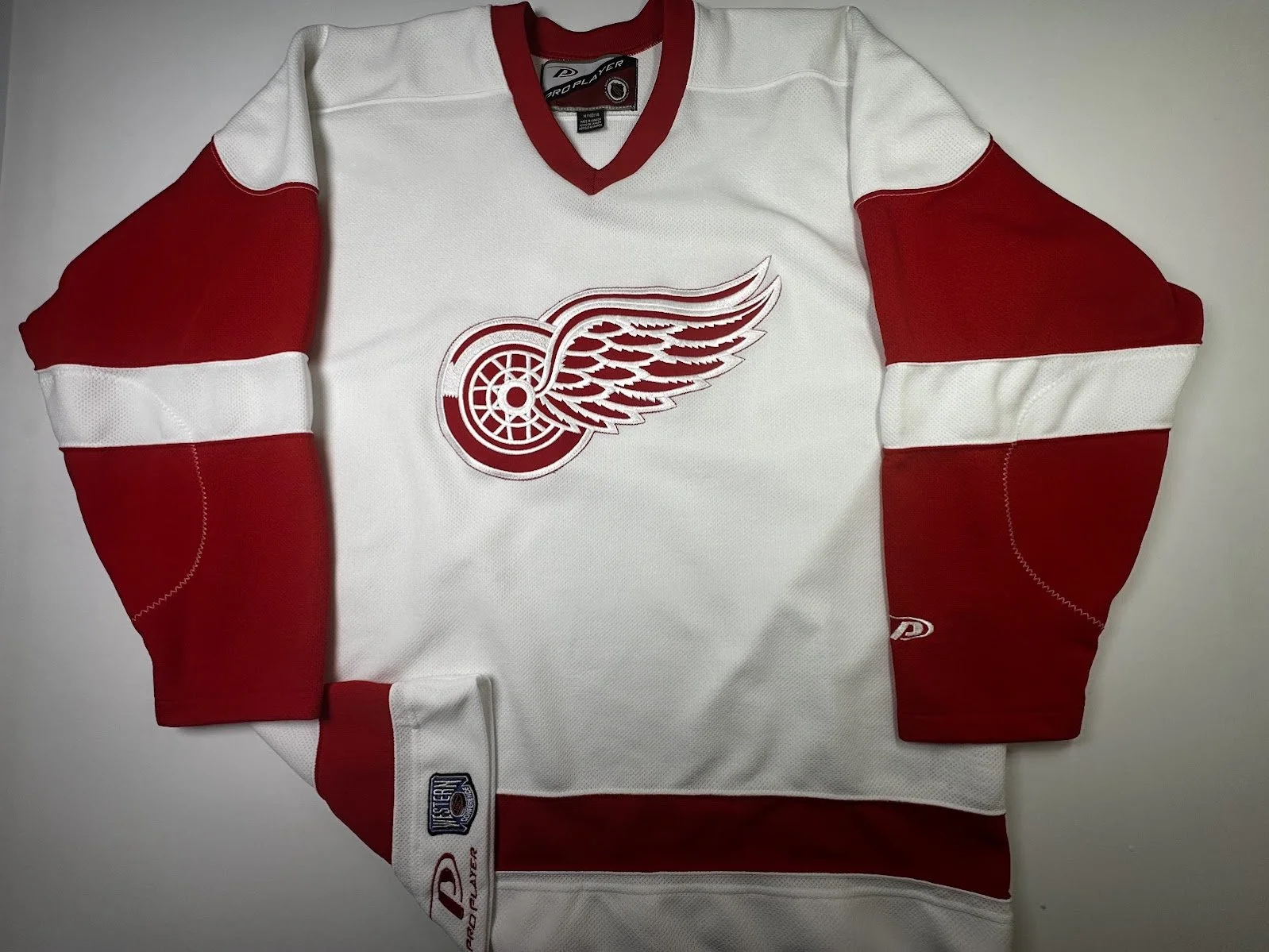 Detroit Red Wings Blank Pro Player  Sz. XL