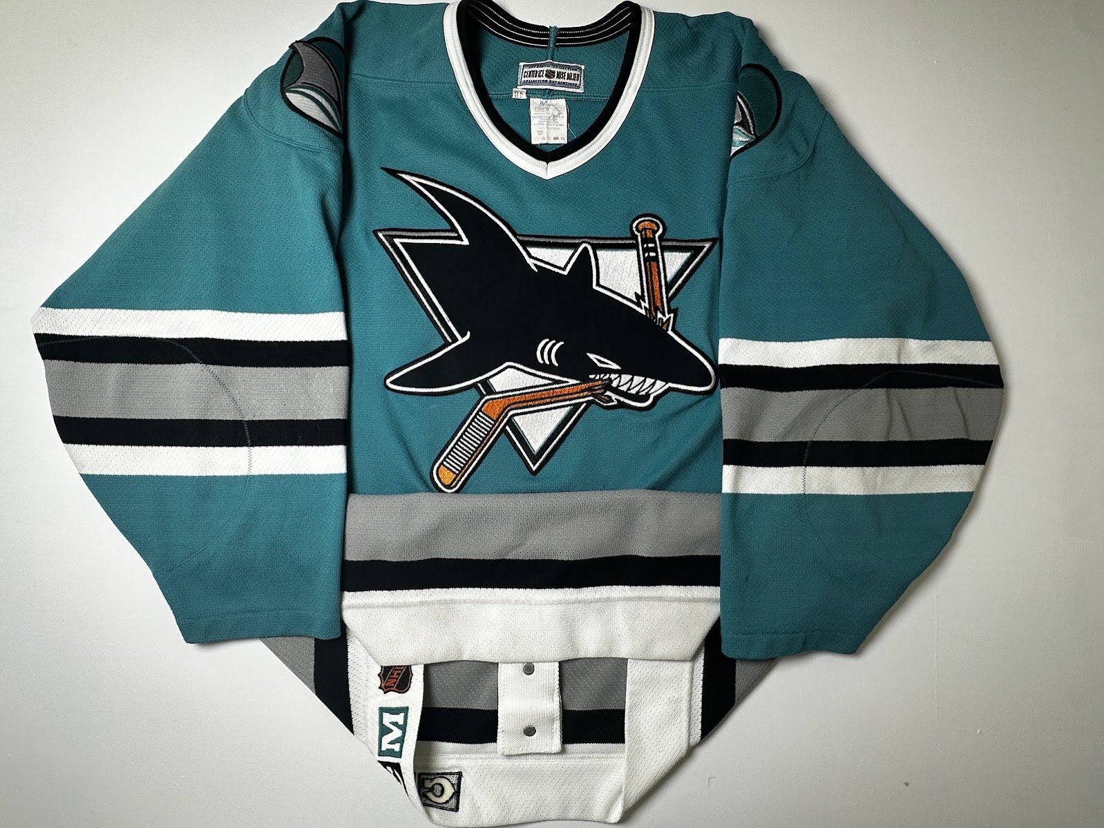 San Jose Sharks Blank CCM  Sz. 48