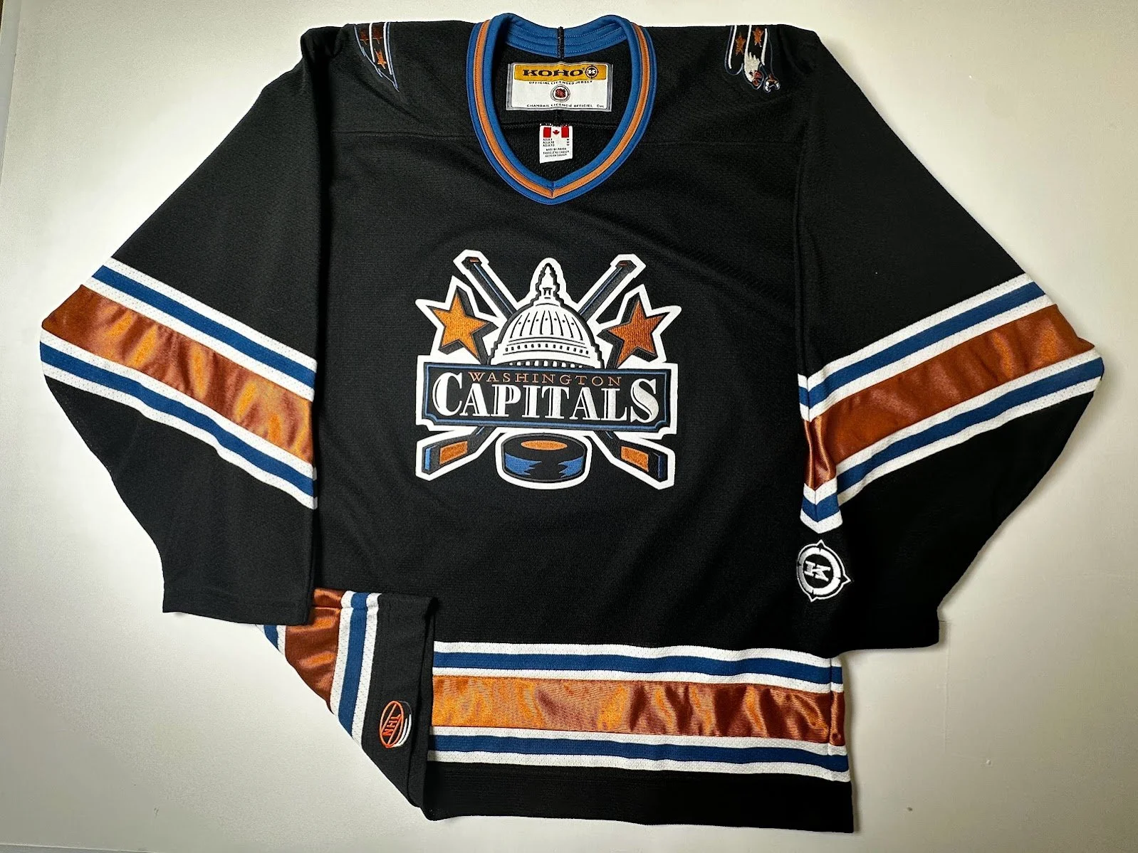 Washington Capitals Blank Koho Alternate Capitol Building Sz. Medium