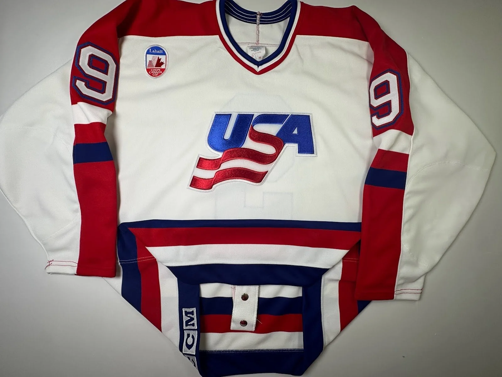 Team USA Mike Modano CCM 1991 Canada Cup Sz. 52
