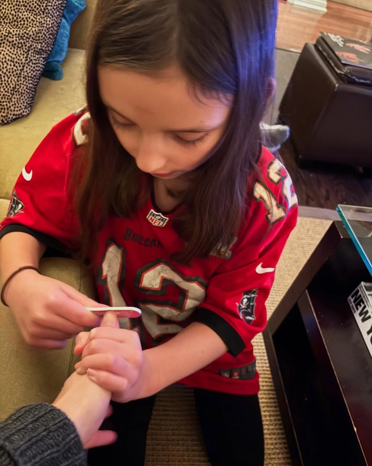 There&rsquo;s a new salon in town, and it comes with a fire and a beer 😍

Manicure party Saturday night with my baby. 

When I tell her she&rsquo;s my bestie, she corrects me: &ldquo;Mom, I&rsquo;m not your best friend, I&rsquo;m your daughter.&rdqu