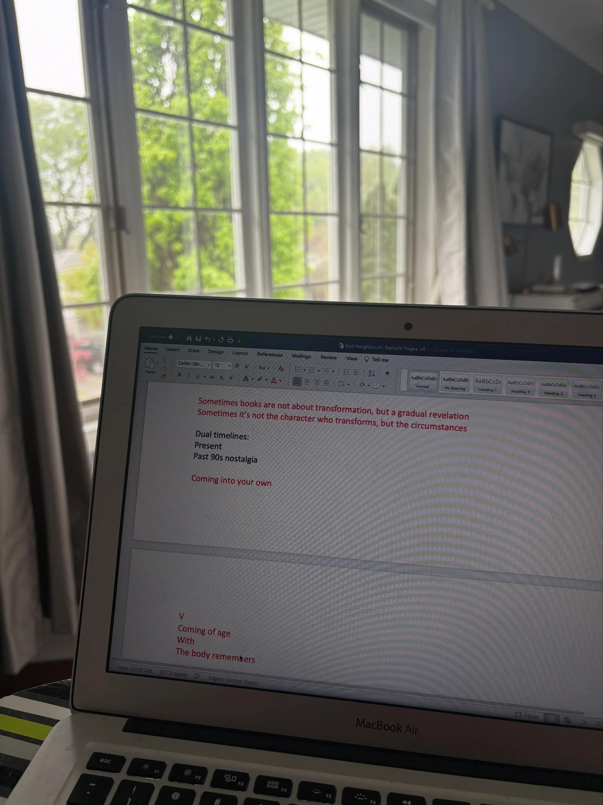 Writing ✍🏼

Making up for inconsistent weeks of writing with a mini writing retreat today. 

I know I coach others on this, but I also know that sometimes, often, writing is so hard&hellip;because of the time it takes, but also just the sheer mental