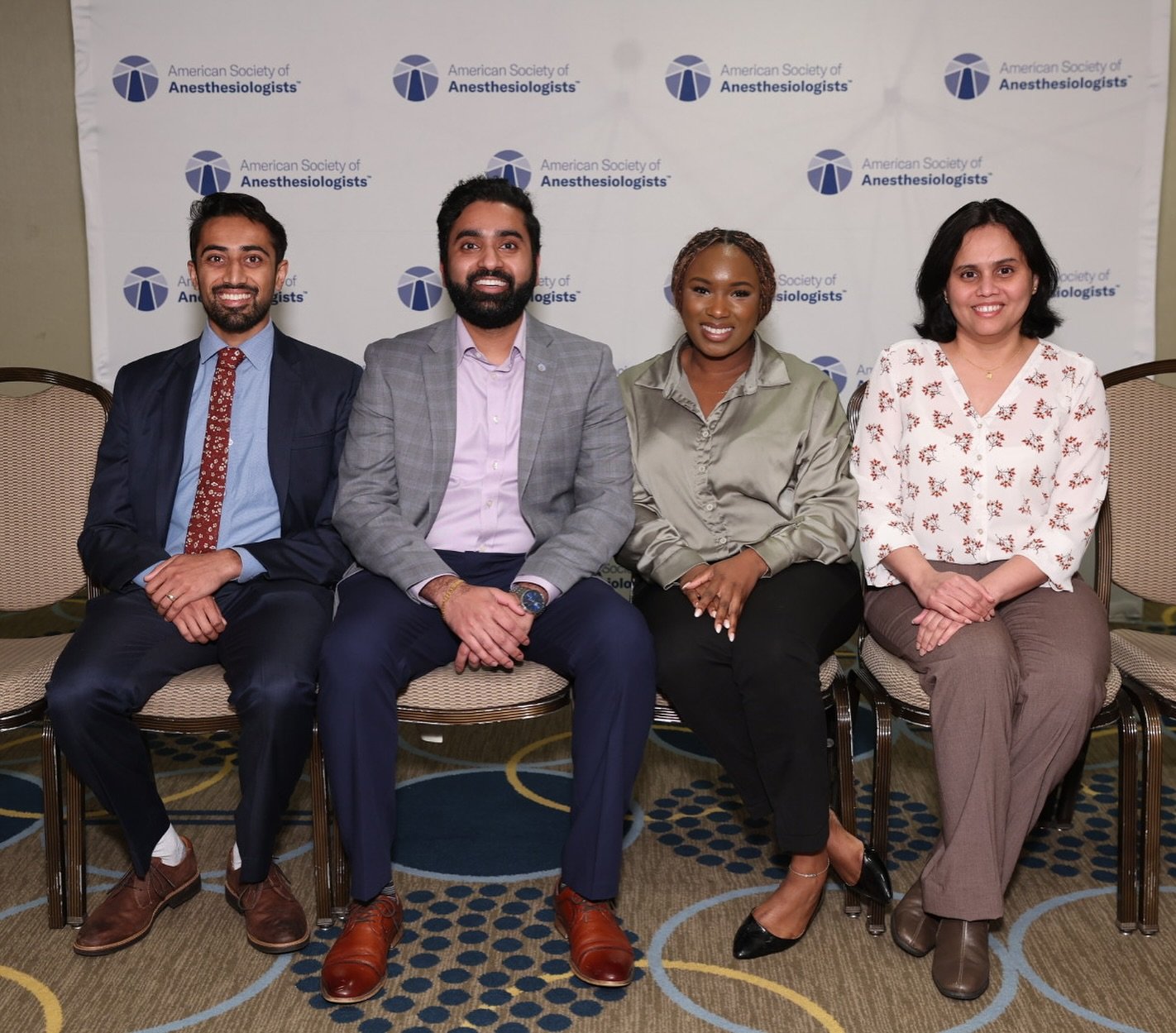 Residents Abhi, Varun, Sneha and Monnique in DC for ASA legislative conference ποΈ
Meeting with federal lawmakers on Capitol Hill to discuss legislation within the field of anesthesiology and issues affecting our specialty and our patients
#legco