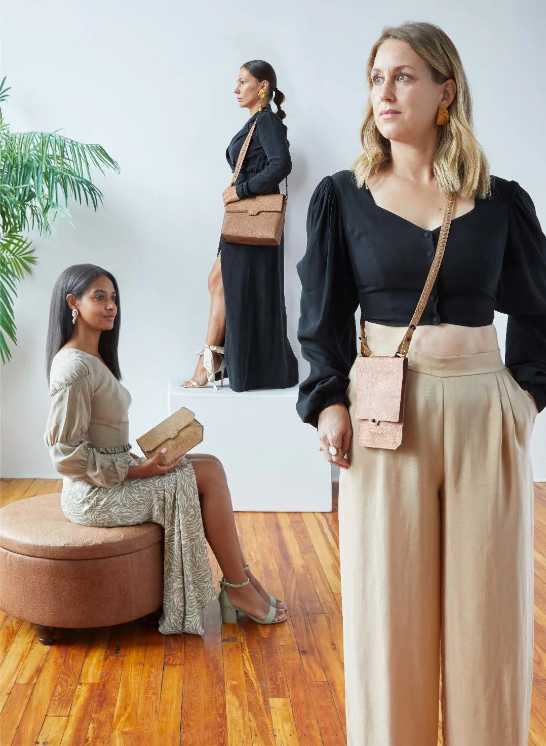 Bioleathers, Plant-based Clothing & Clay Accessories