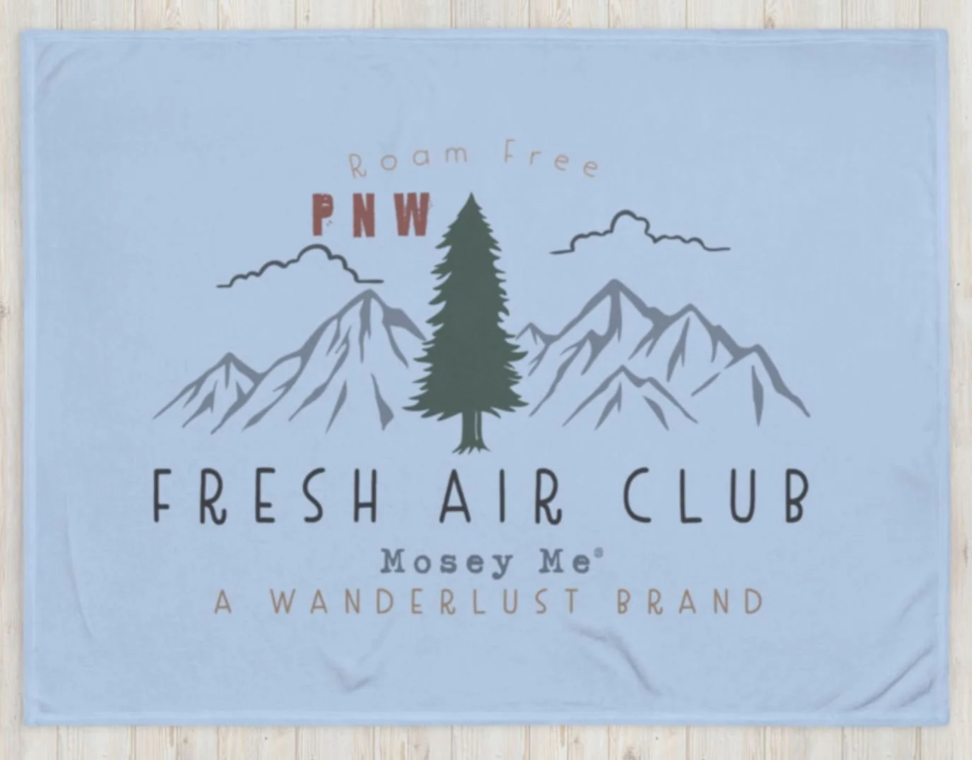 Cozy Throw, Fresh Air Club