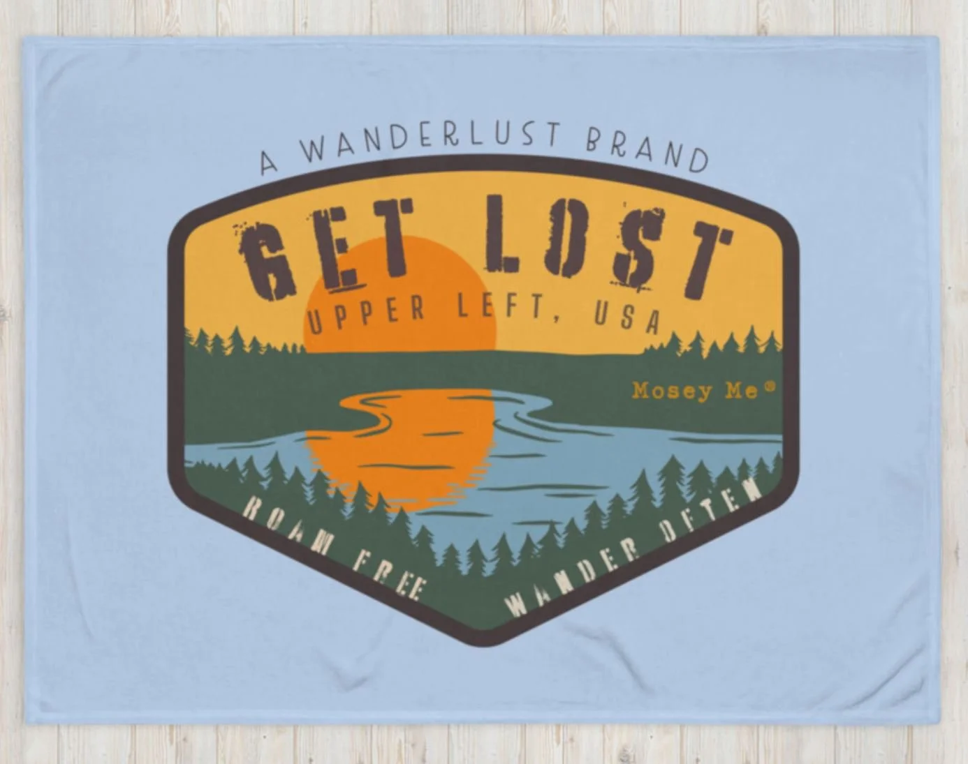 Cozy Throw, Get Lost, Upper Left