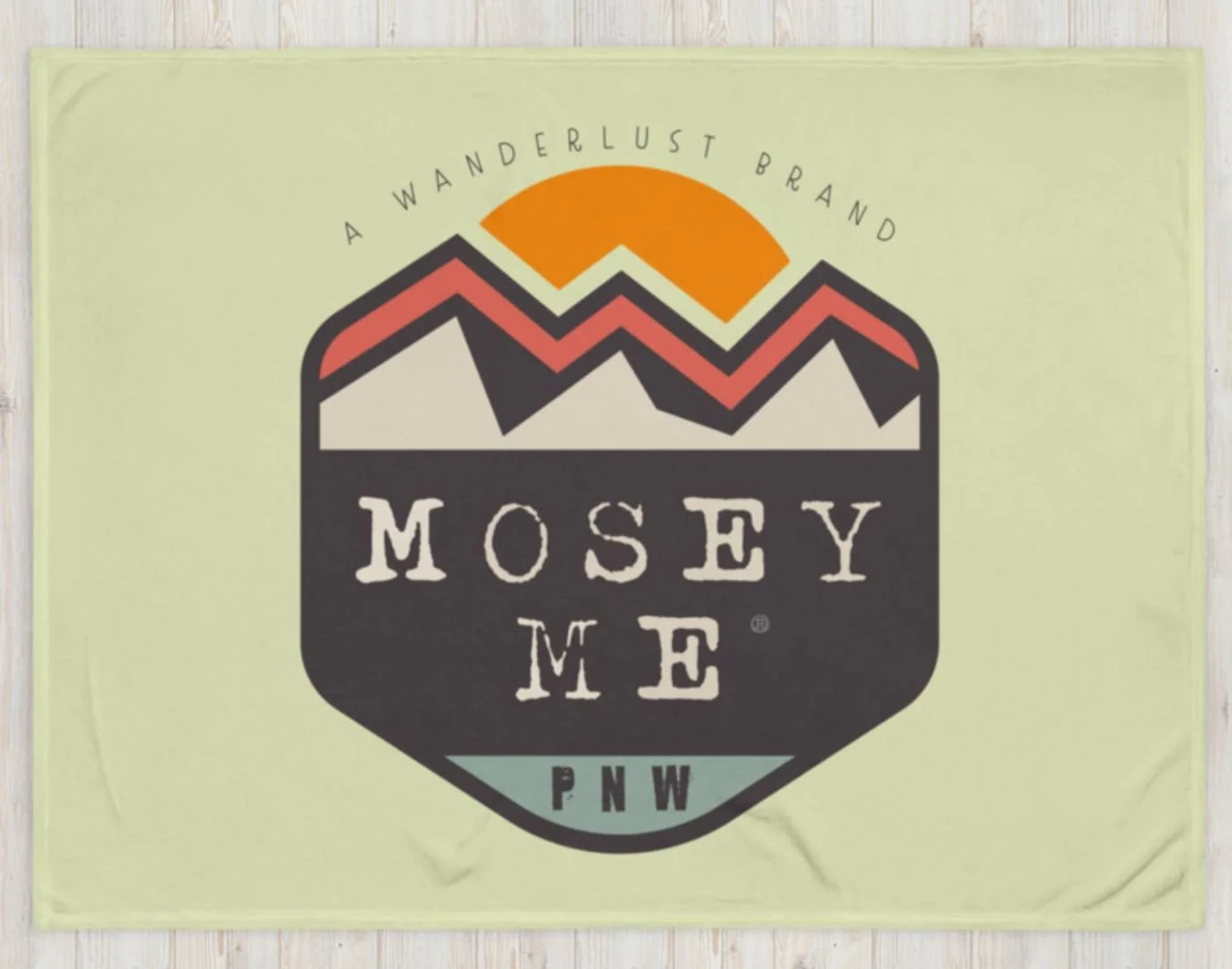 Cozy Throw, Mosey Me, PNW