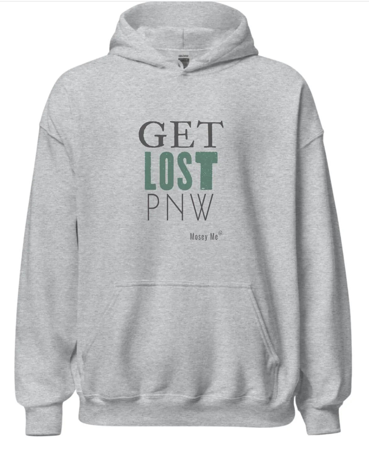 Classic Hoodie, Get Lost PNW