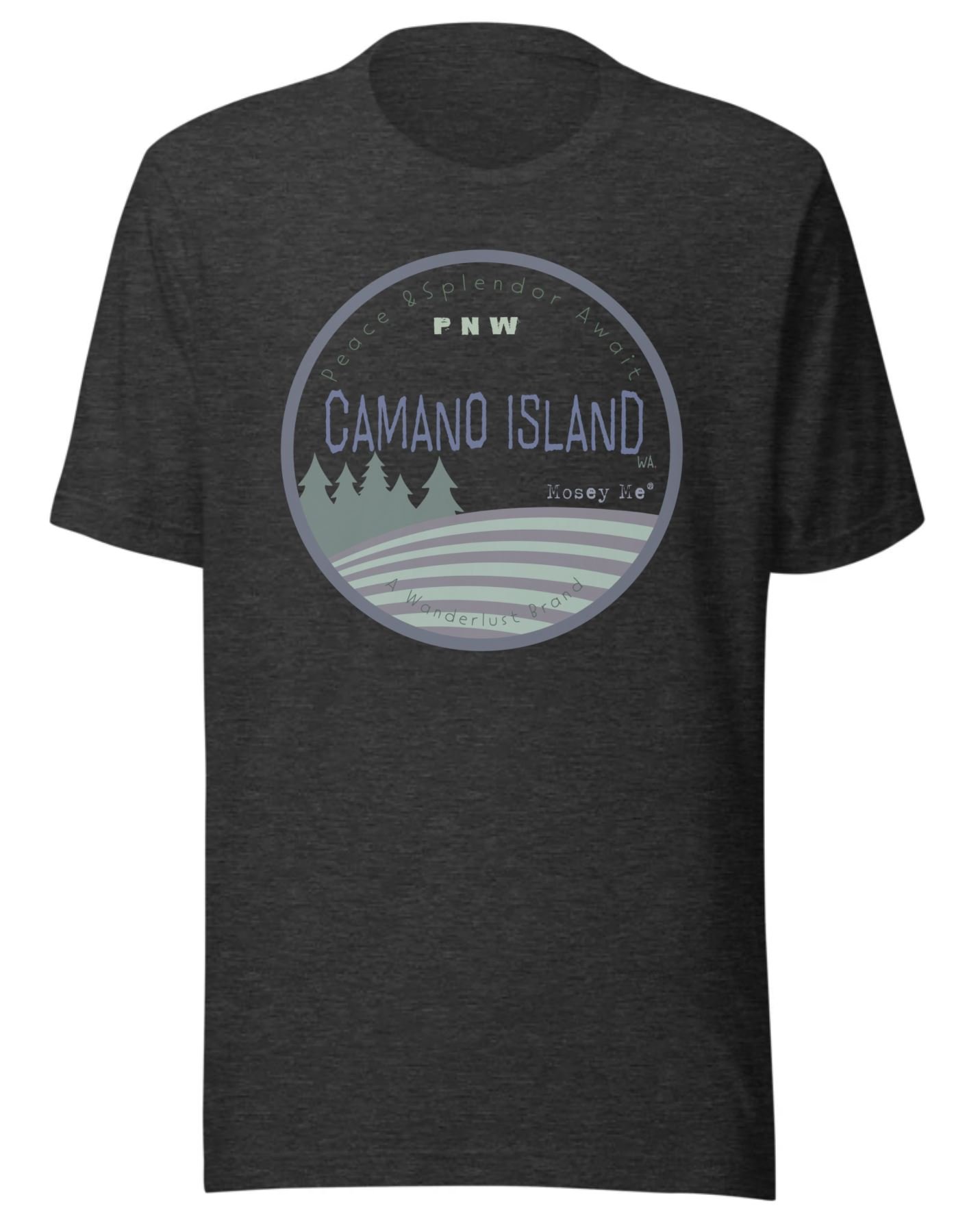 Mens Short Sleeve Tee, Camano Island