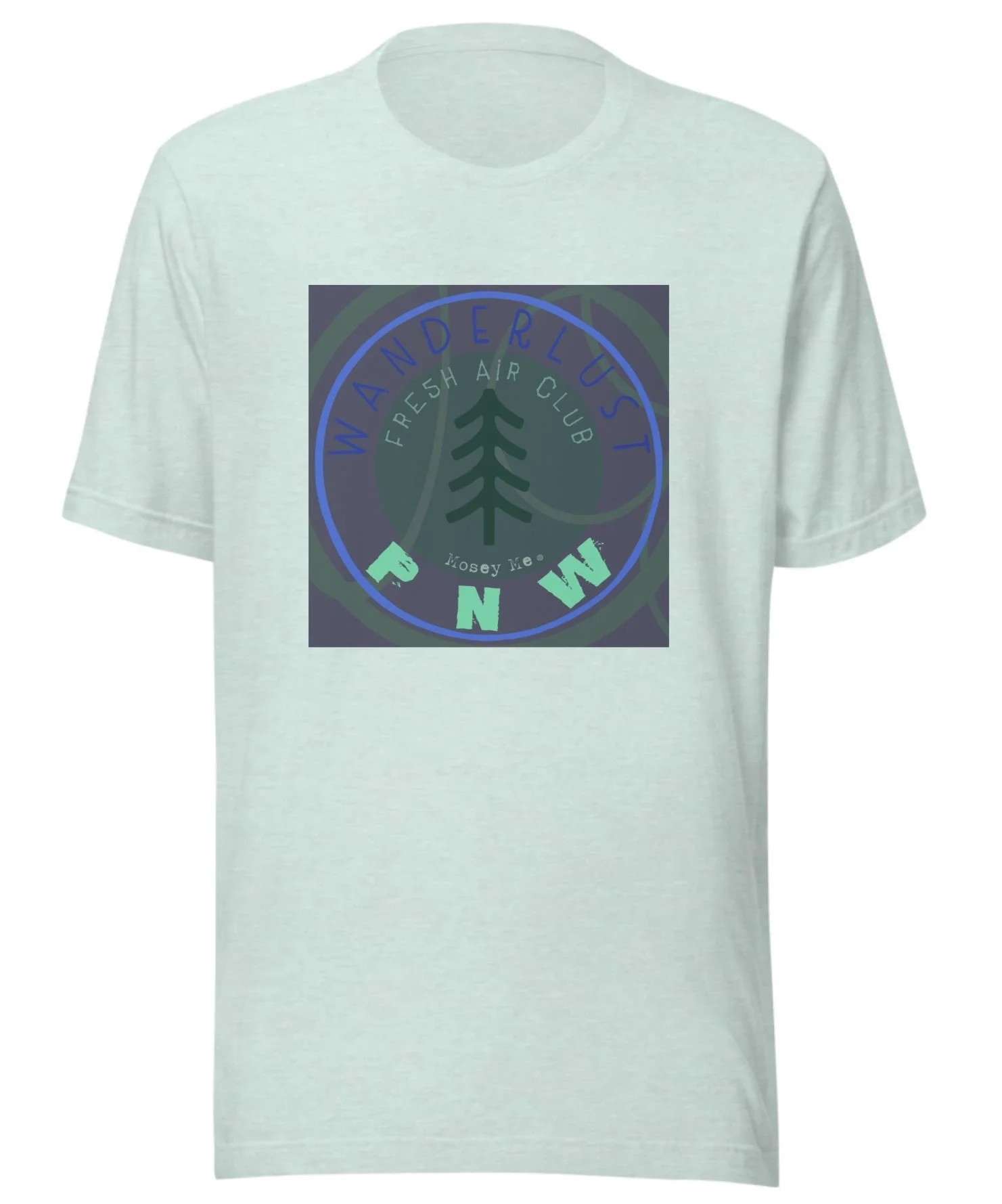 Men's Short Sleeve Tee, Wanderlust PNW