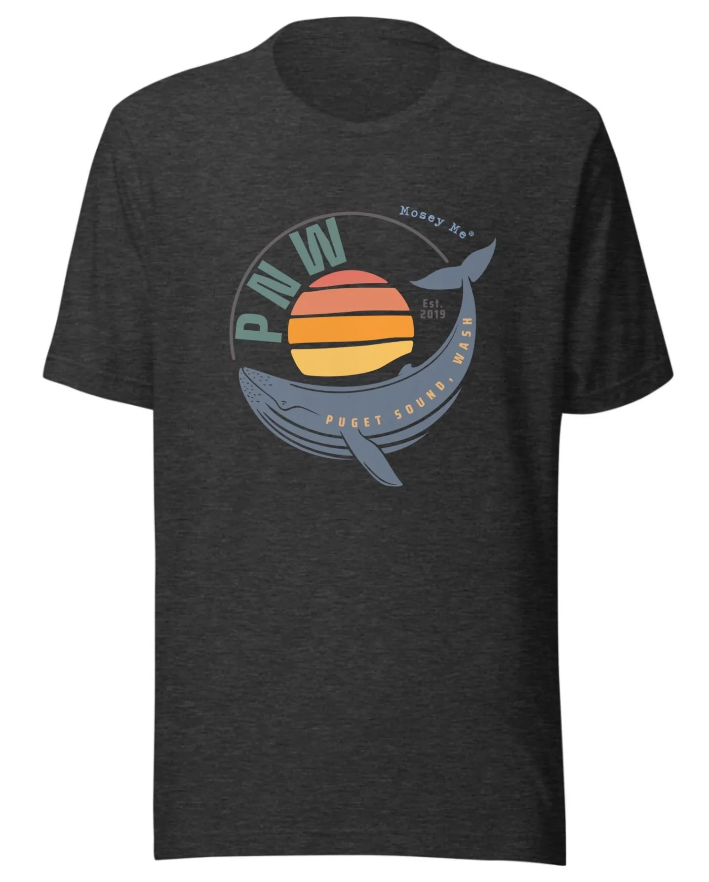 Men's Short Sleeve Tee, Whale