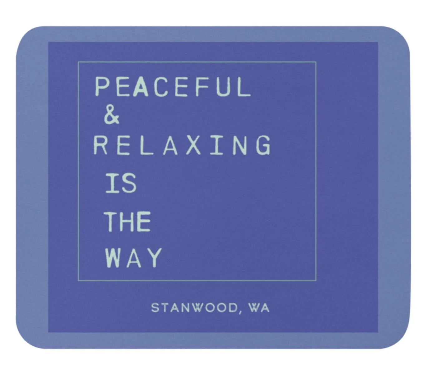 Rectangle Mouse Pad, Stanwood