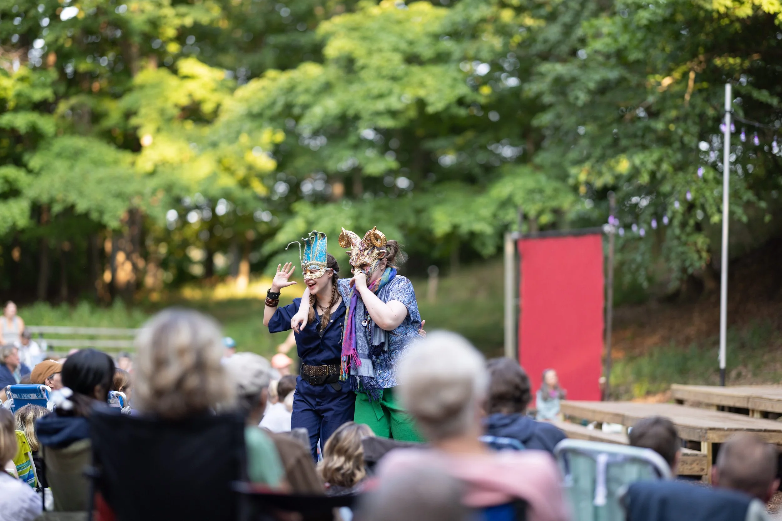  Mercutio in  Romeo and Juliet  at Lakeside Shakespeare Theatre, 2024. Photo by OB and Co. Productions 