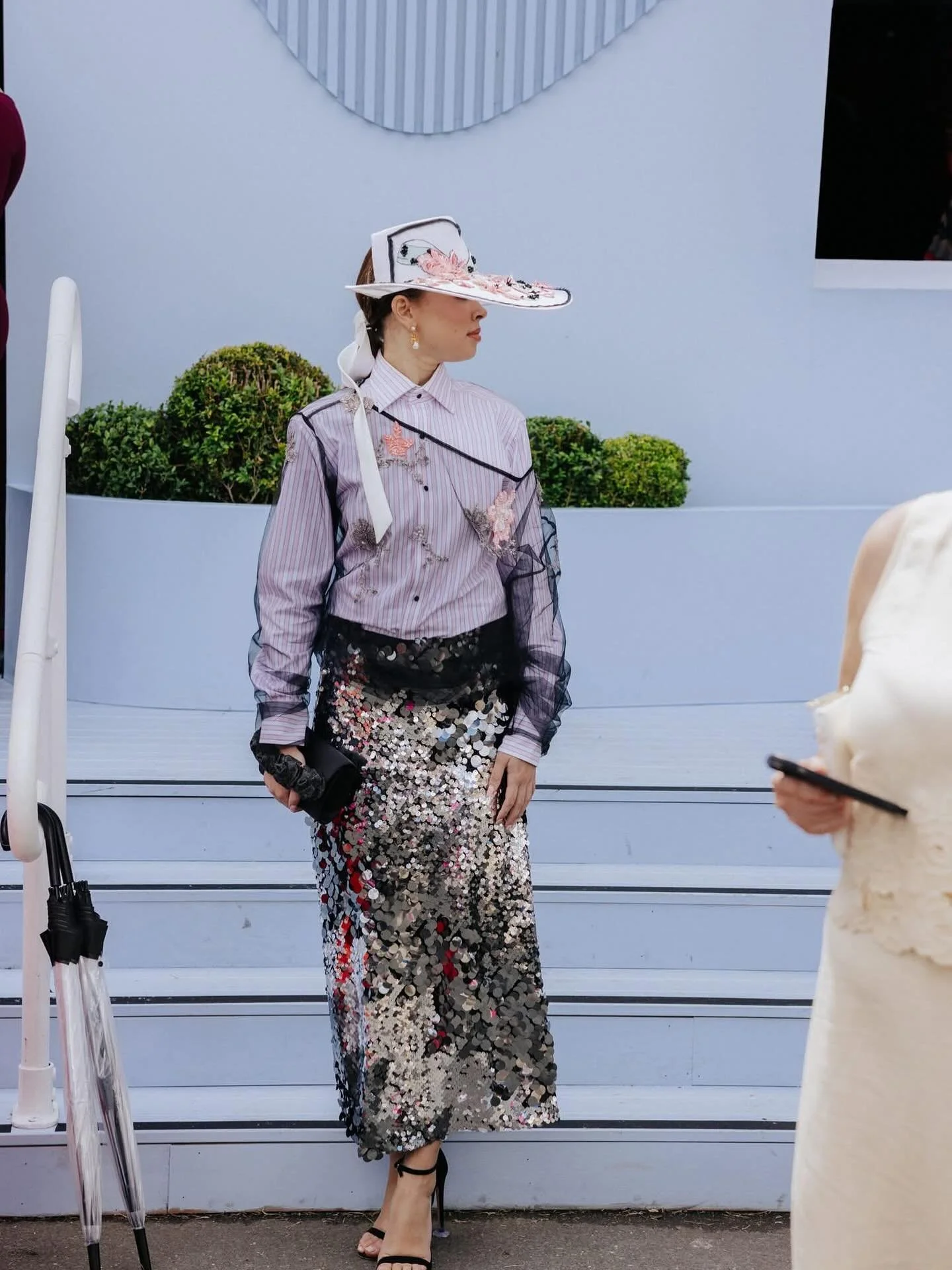 Thank you @vogueaustralia for featuring Sketch in your best dressed pick at @flemingtonvrc Melbourne Cup.

📸 @lizsunshine 
Model @jadakristile @iconmanagement 

#millinerycouture #transparency #sustainability #bespoke #artisan #couture #slowfashion 