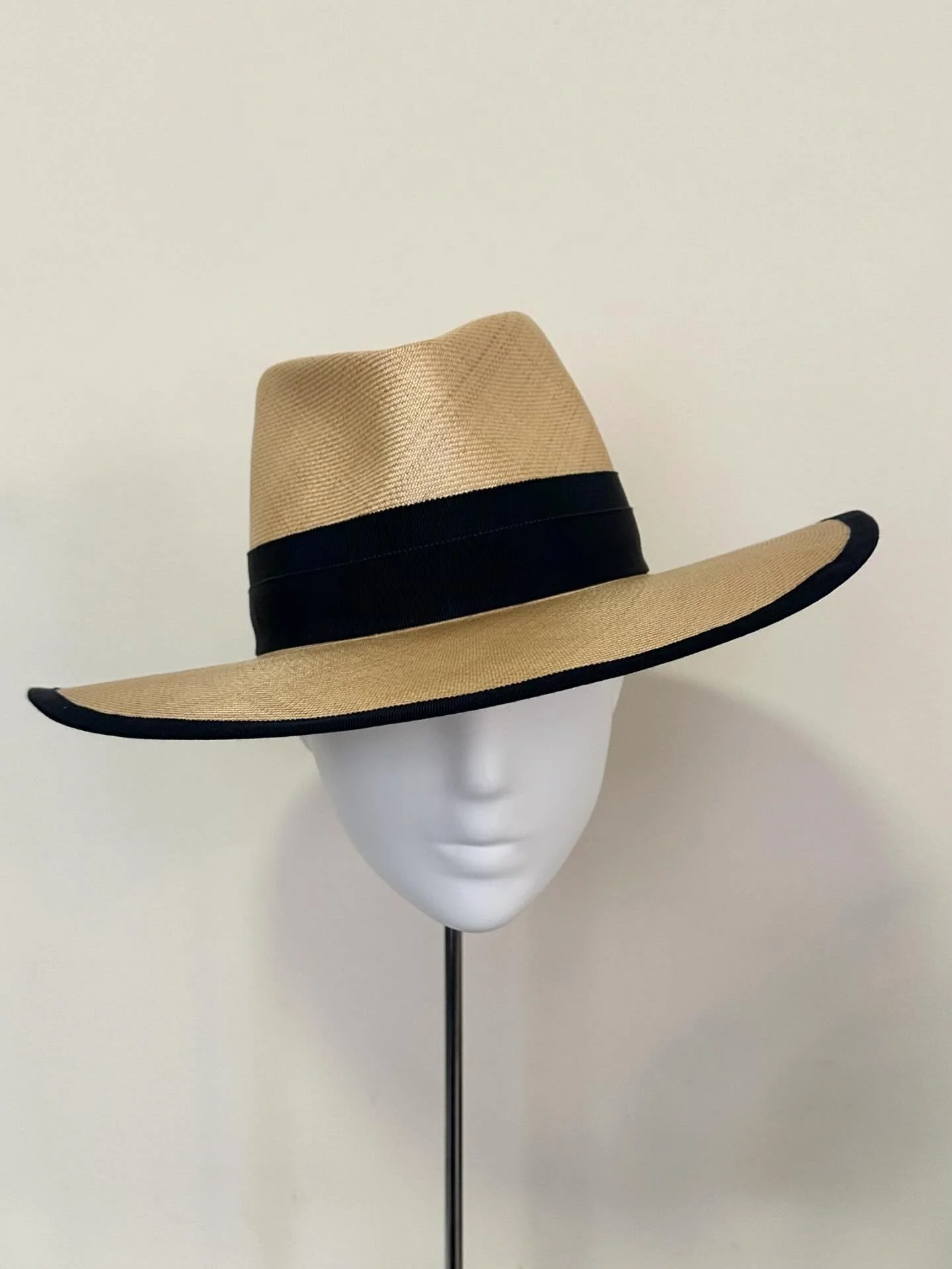 Upcycled this vintage straw hat because they just don&rsquo;t make them this fine anymore.

Reblocked, hand shaped and a little bit of TLC works wonders. 

Theres still a few small imperfections but imagine the stories this hat could tell and the mom