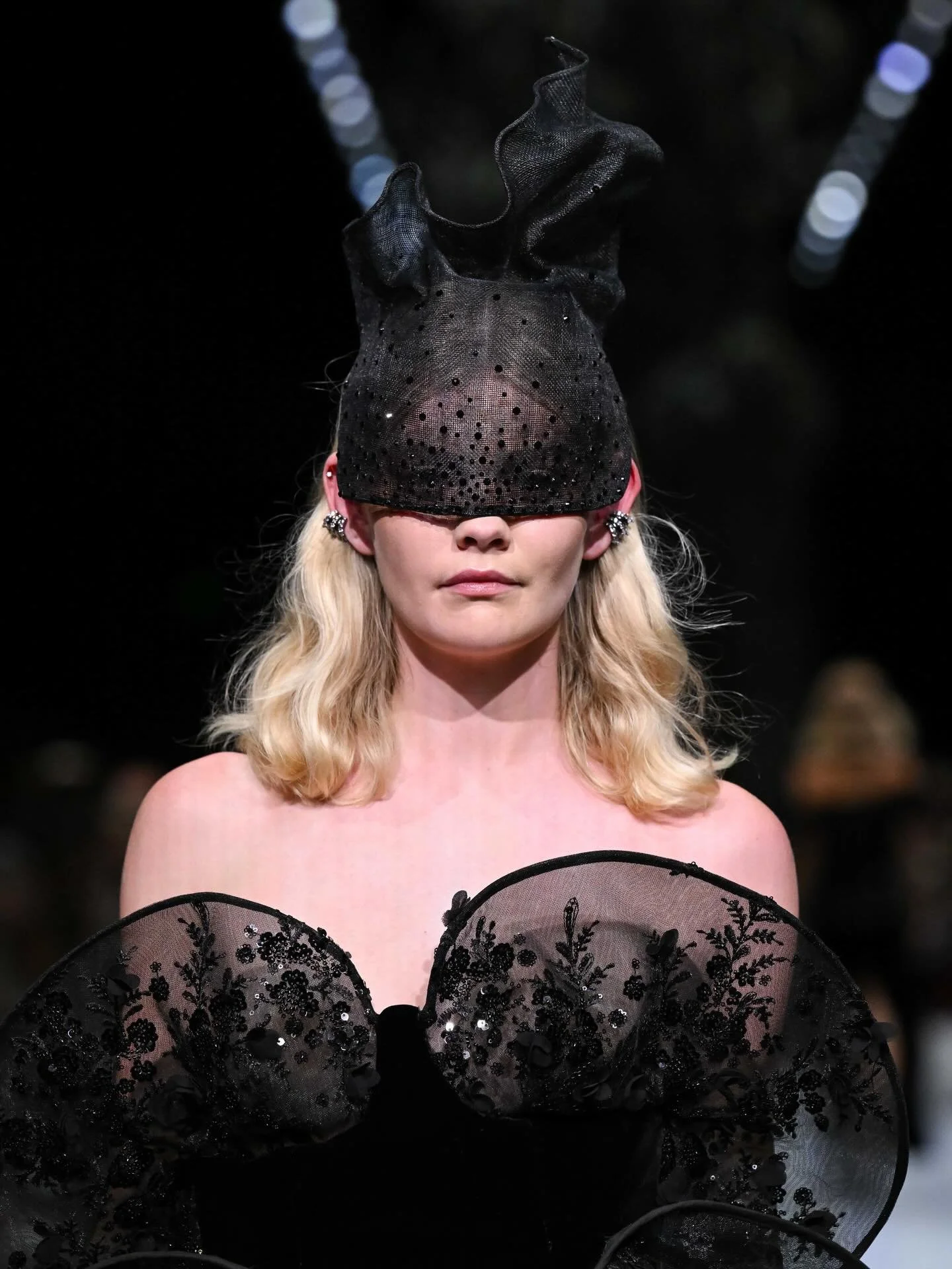 Last night was my @melbfashionfestival runway debut in the opening night Noir Runway and I couldn&rsquo;t be more thrilled to have been featured on the closing look for @_joteo_ 

Styling @jana_pokorny 
Photography @lucasdawsonphotography