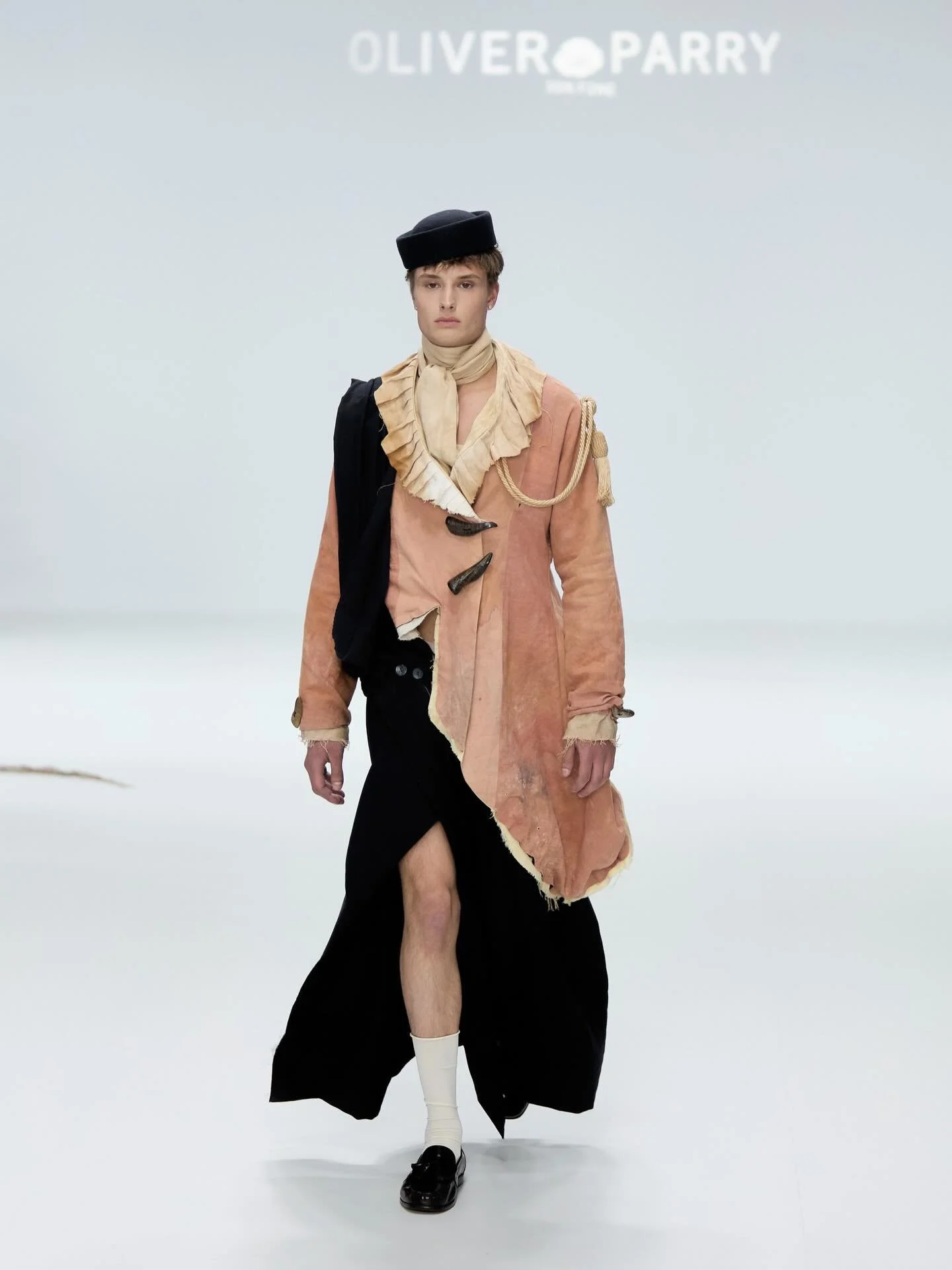 Last week was huge! So many great moments, one of which was seeing one of my hats styled with the incredible collection of one of my students @oliverr_parryy as he debuted his collection on the @afcaustralianfashionweek runway as part of the @fdsfash