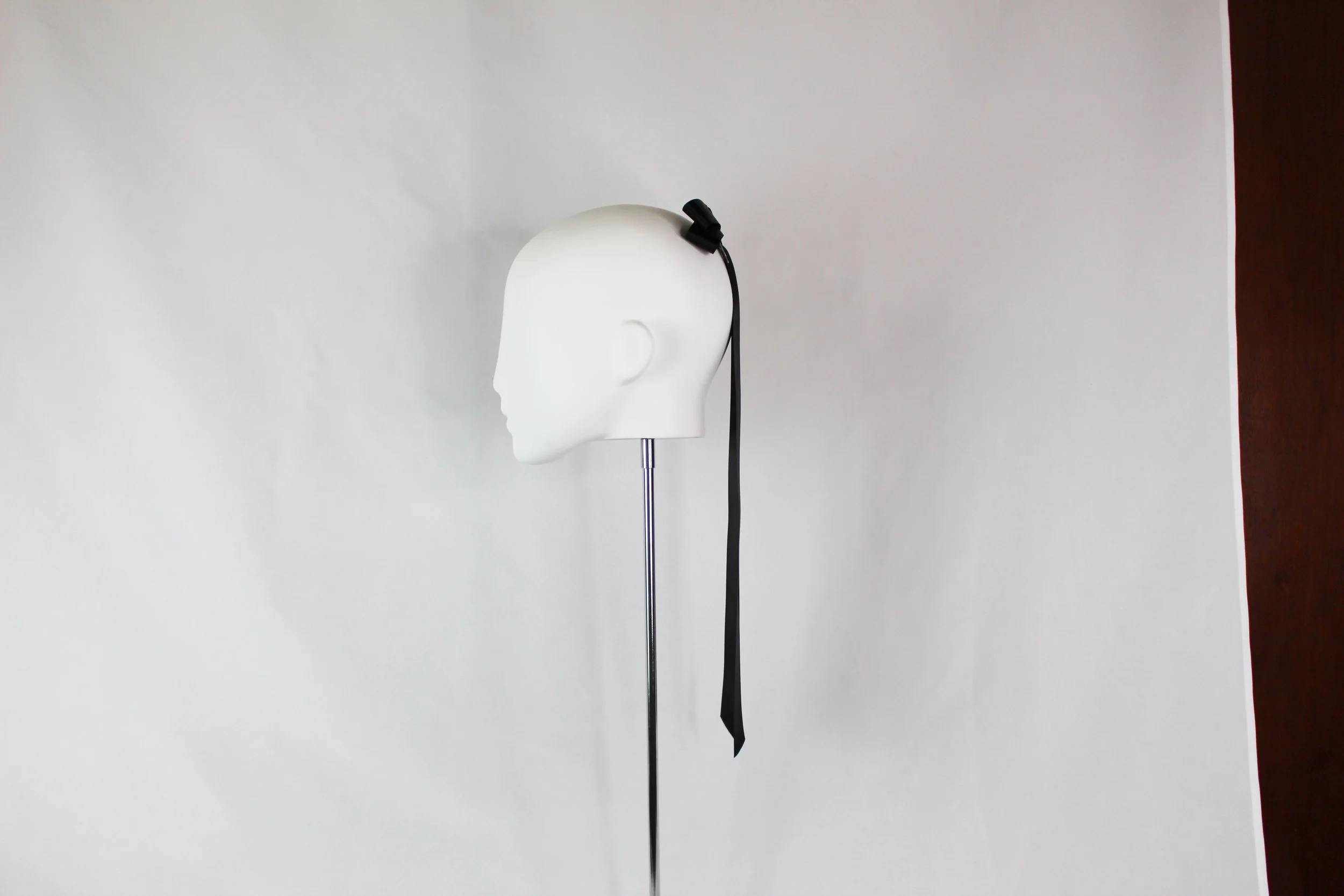 Double loop satin bow