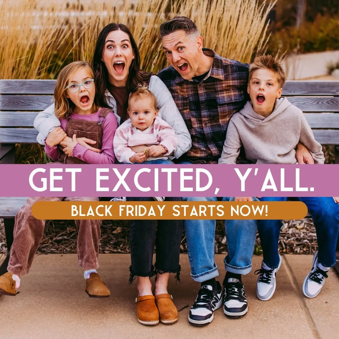 Well, hot, diggity dog, not sure if y&rsquo;all heard but, it&rsquo;s Black Friday!

The *one* and only time I run a special on my Signature Sessions starts today through Sunday!

*Insert wacky wavy inflatable tube man*  20%, that&rsquo;s right, 20% 