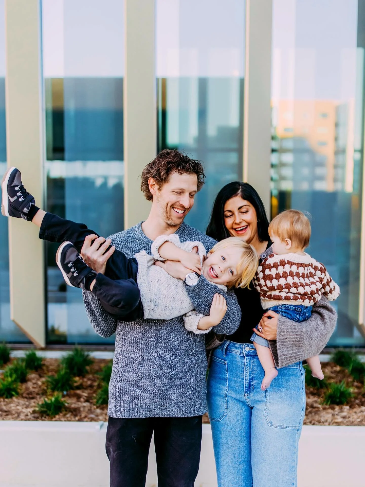 They said they wanted to capture their kids at the fun, goofy stage they&rsquo;re at, so we did just that. &hearts;️✨