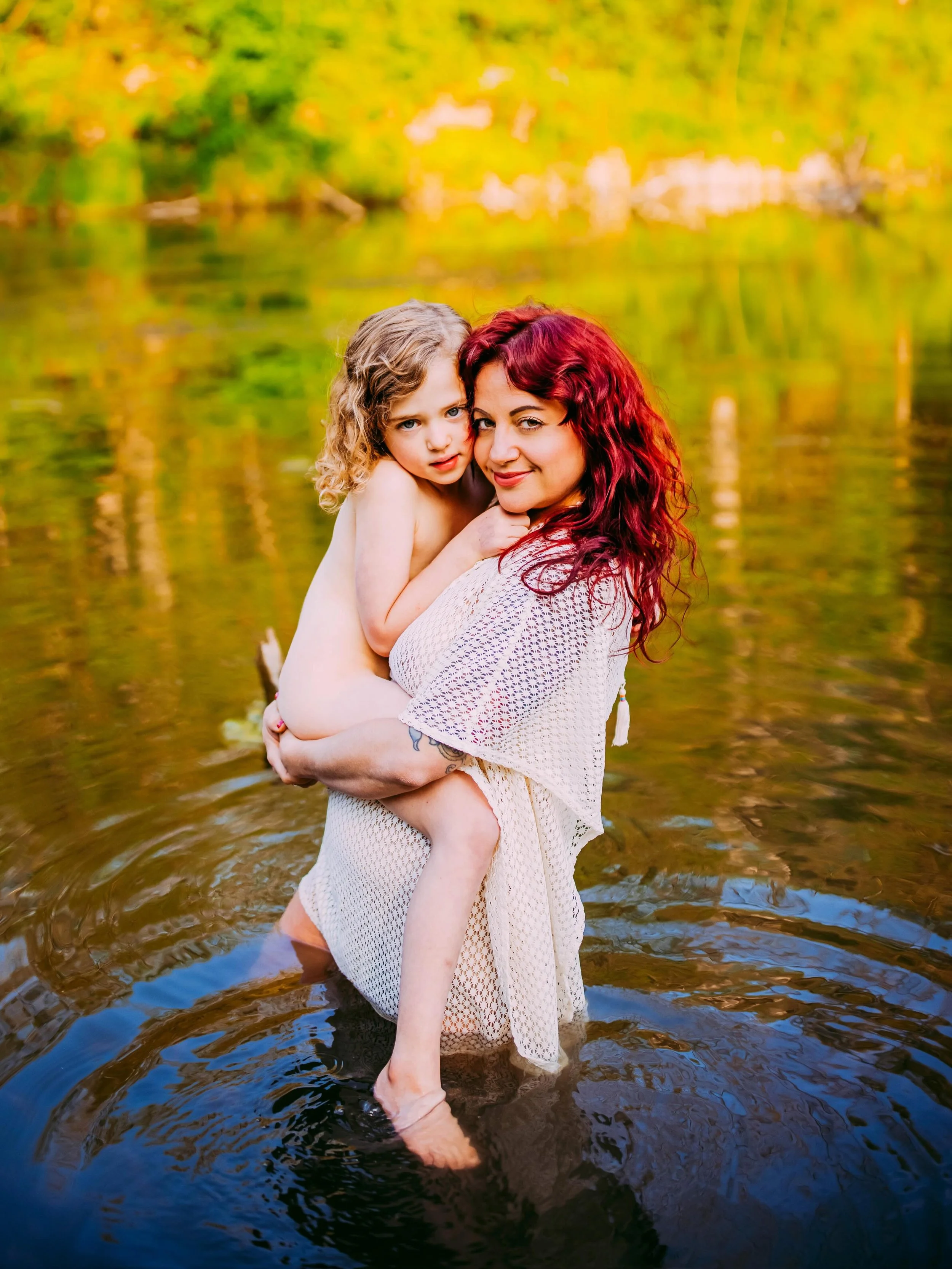 Motherhood stretches you in ways you can never be prepared for.

It shifts the way you see the world, the way you care for others and the way you treat yourself. 

It reprioritizes everything.

Every. Single. Thing.

When I look at our portrait from 