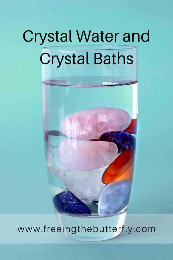 Crystals for your bath and drinking water