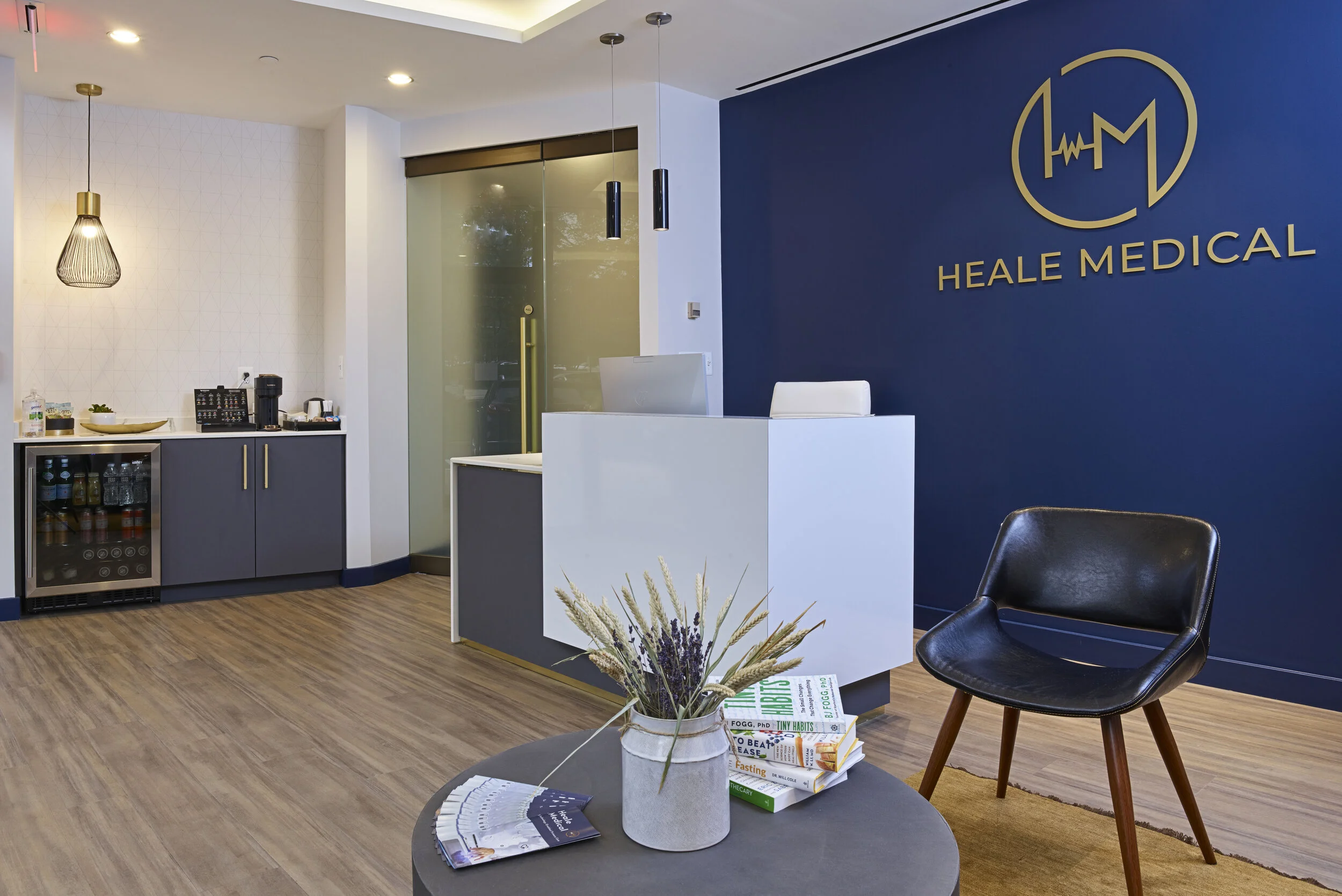 Heale Medical Vienna Virginia Reception area 