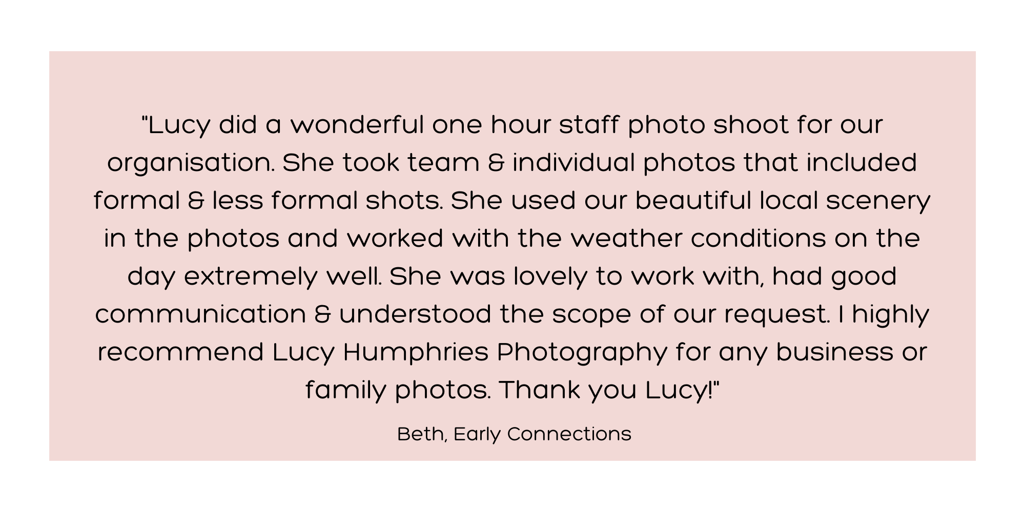 Absolutely amazing experience with Lucy! I was so nervous for my personal branding shoot but she made me feel comfortable and the photos turned out so amazing. 100% recommend Lucy!-5.png