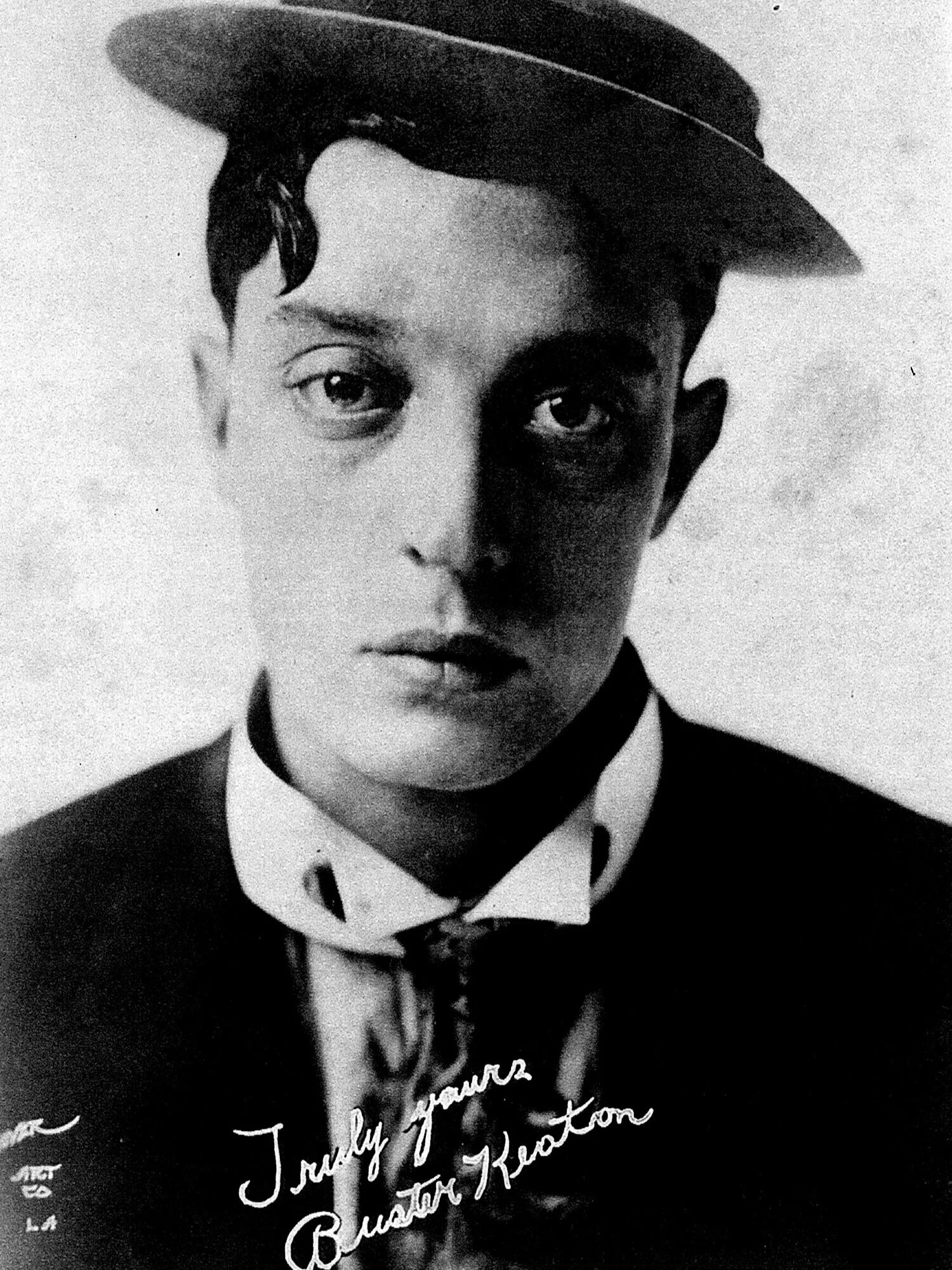 THE STORY OF BUSTER  Read about the life and art of the Great Stone Face