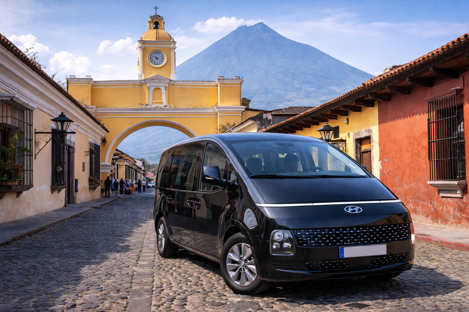 Staria - Up to 6 Guests to Antigua Guatemala