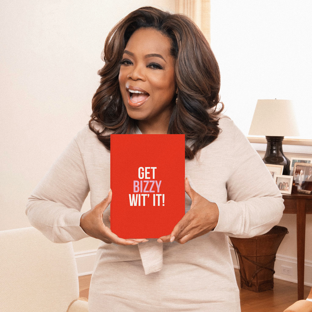 Gayle BFF Oprah shows off new notebook