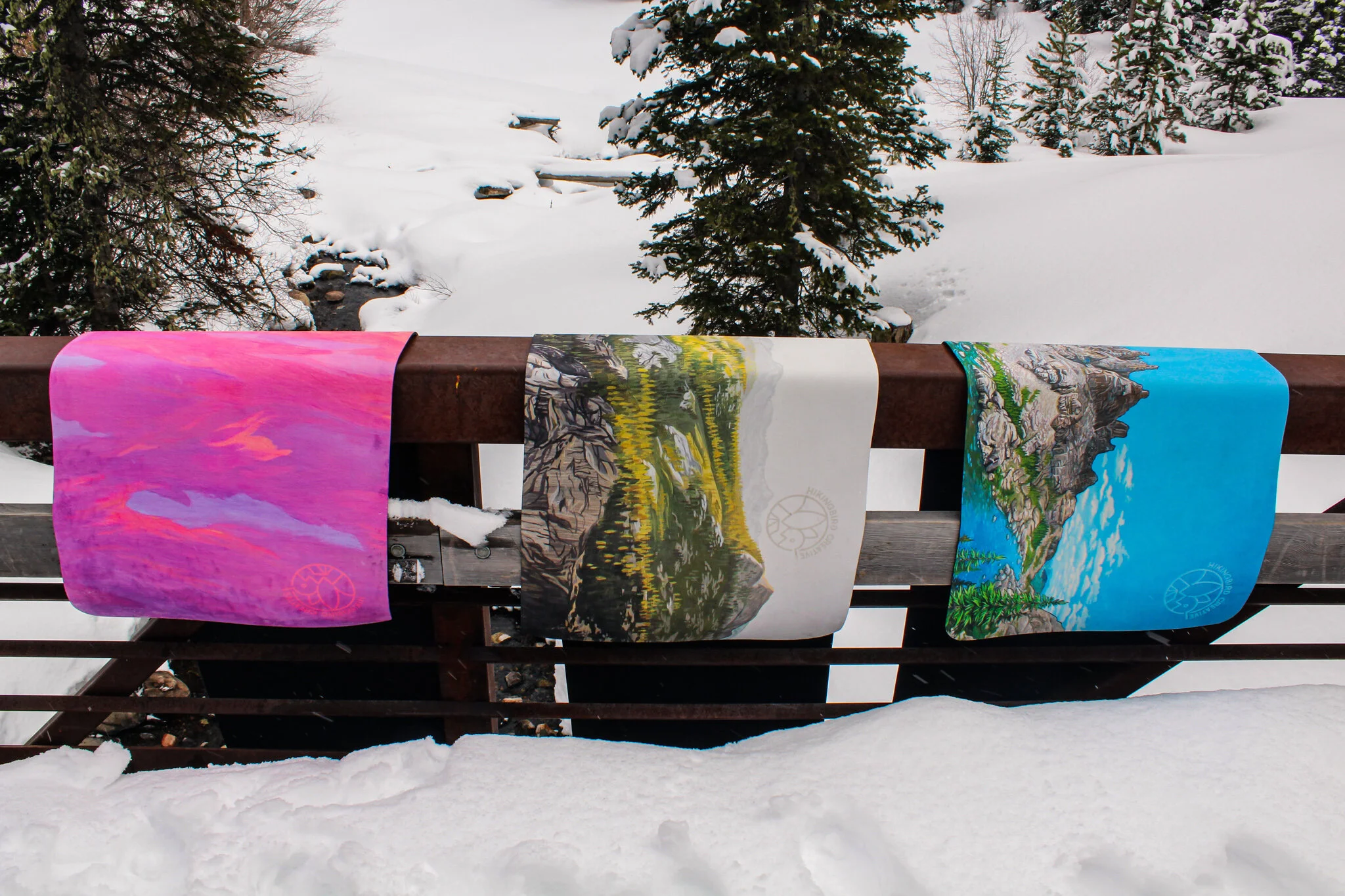 Big Raven Yoga Mats — Hikingbird Creative