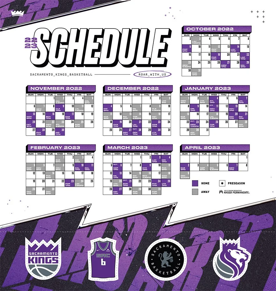   2022-23 Schedule Magnet  