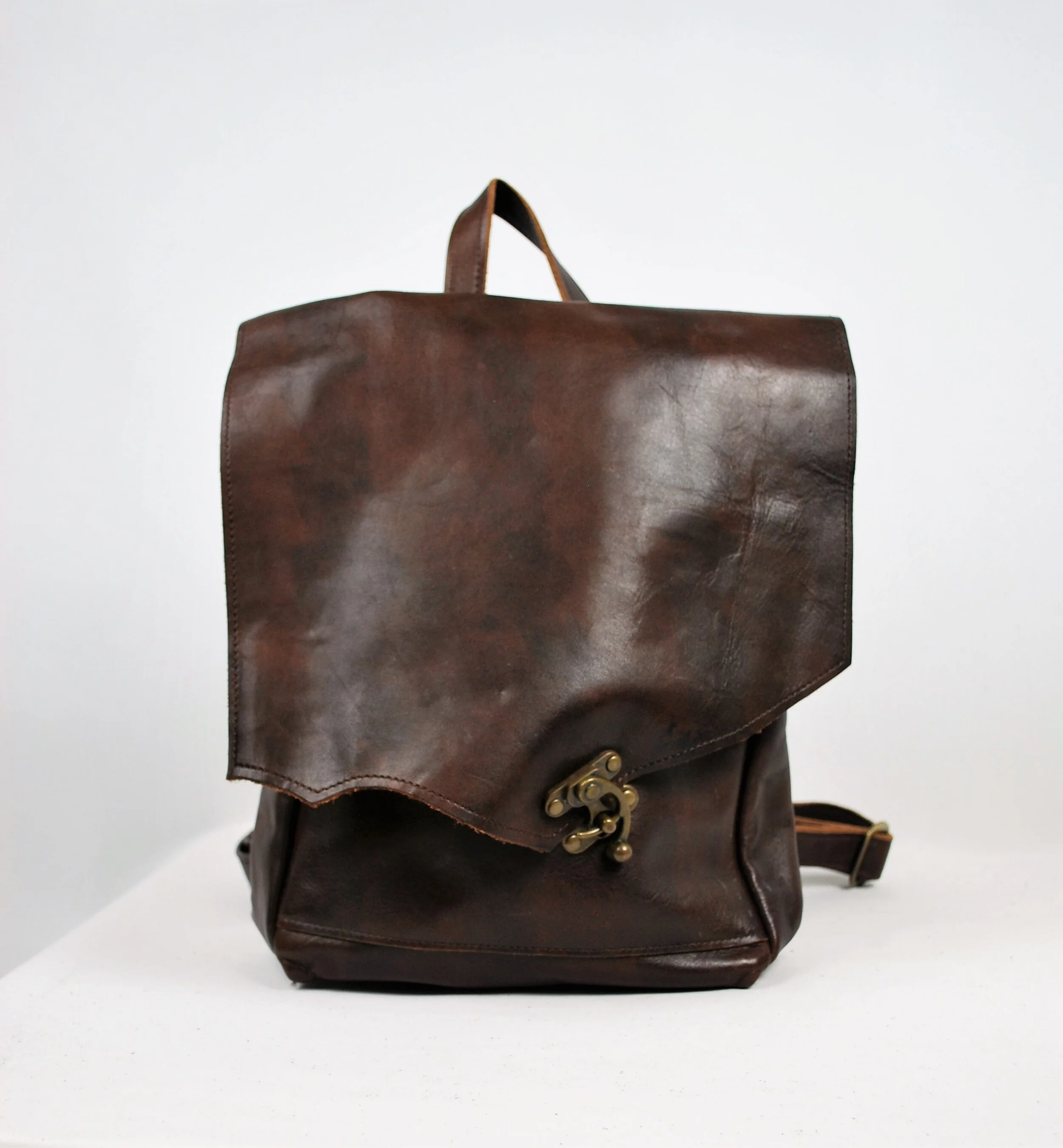 Cinnamon Leather Women's Backpack