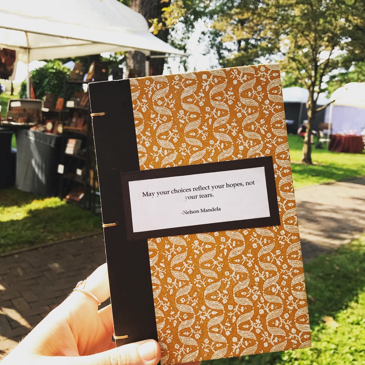 &ldquo;May your choices reflect your hopes, not your fears.&rdquo; -Nelson Mandela 

Come join us at the last day of the KY Crafted show at the Waveland Museum. There are over 50 artists in a sweet, idyllic setting. We&rsquo;re here until 5pm. 

@kya