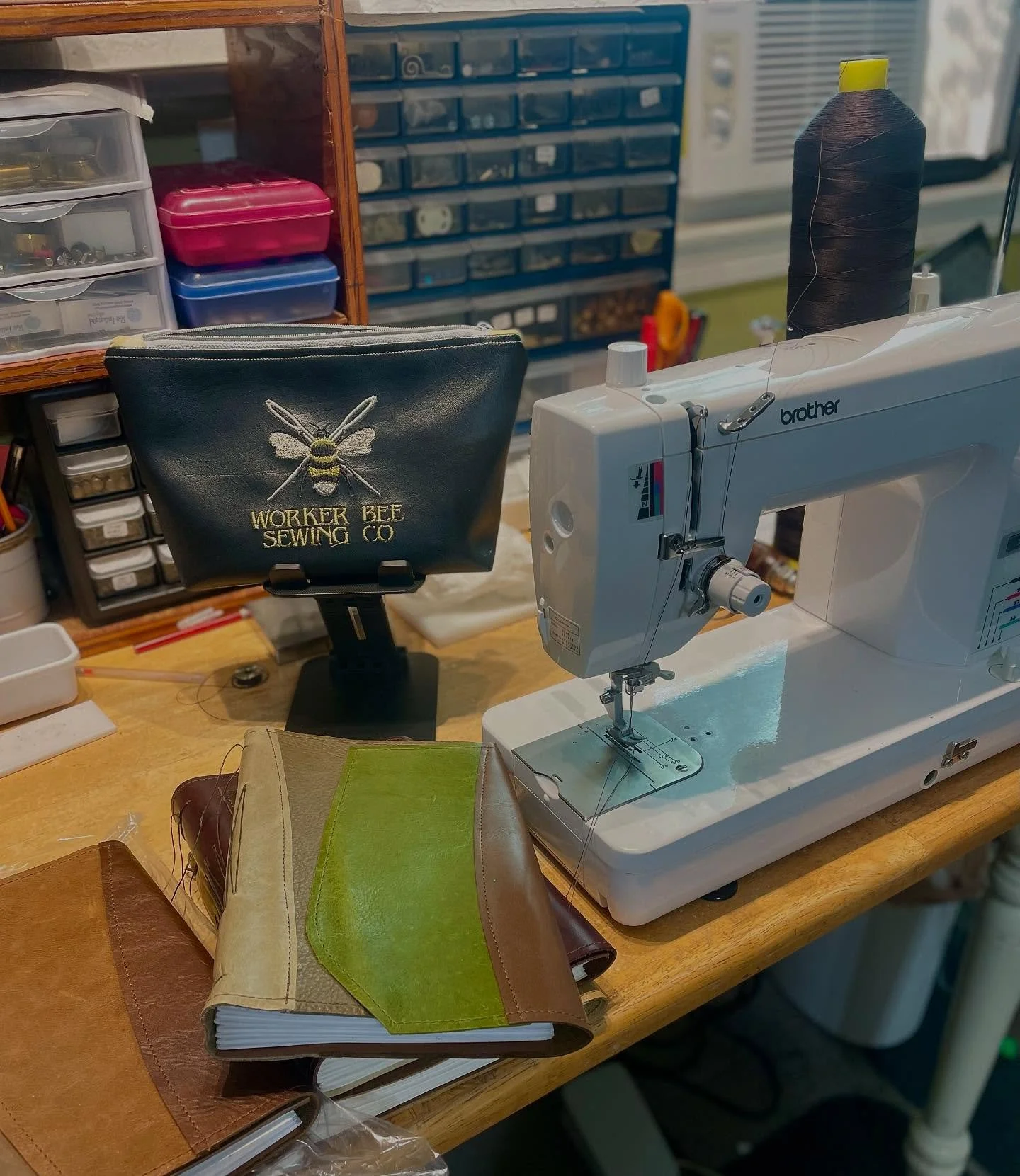 It&rsquo;s been a wild week over here as I&rsquo;ve been trying to get ready for the Woodland Art Fair this weekend. Among other things, my trusty, old Juki had to go into the repair shop. I&rsquo;ll have it back soon enough thanks to @continentalsew