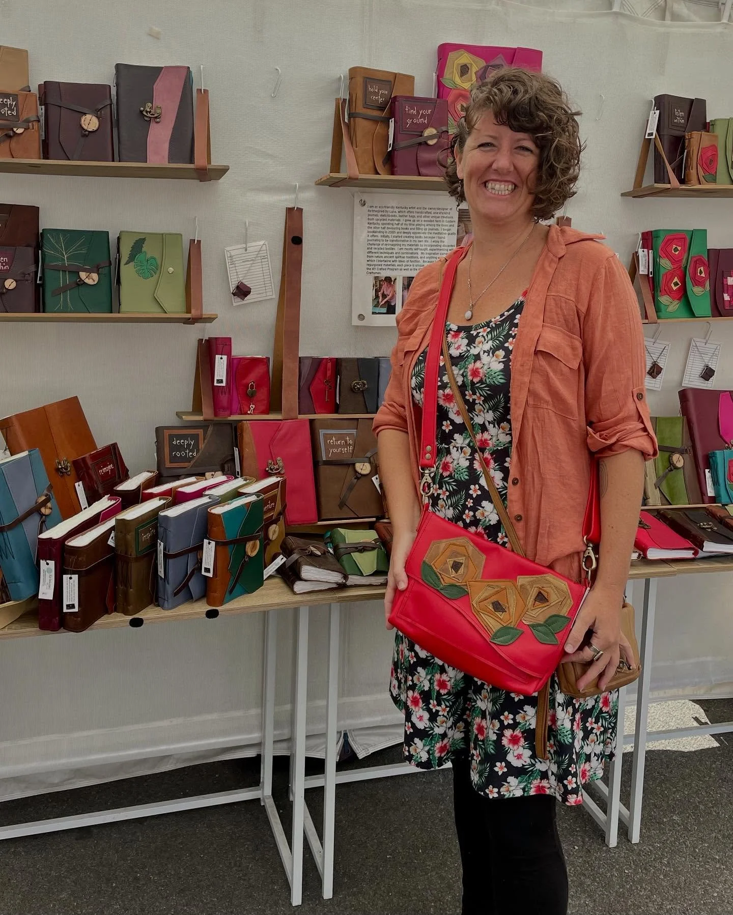 We have one more day at the @4thstreetfest in Bloomington. It was so good to see so many familiar faces yesterday, and I&rsquo;m looking forward to seeing more of you today. We are open today (Sunday) 10-5. I&rsquo;m in booth 61 near Taste of India. 