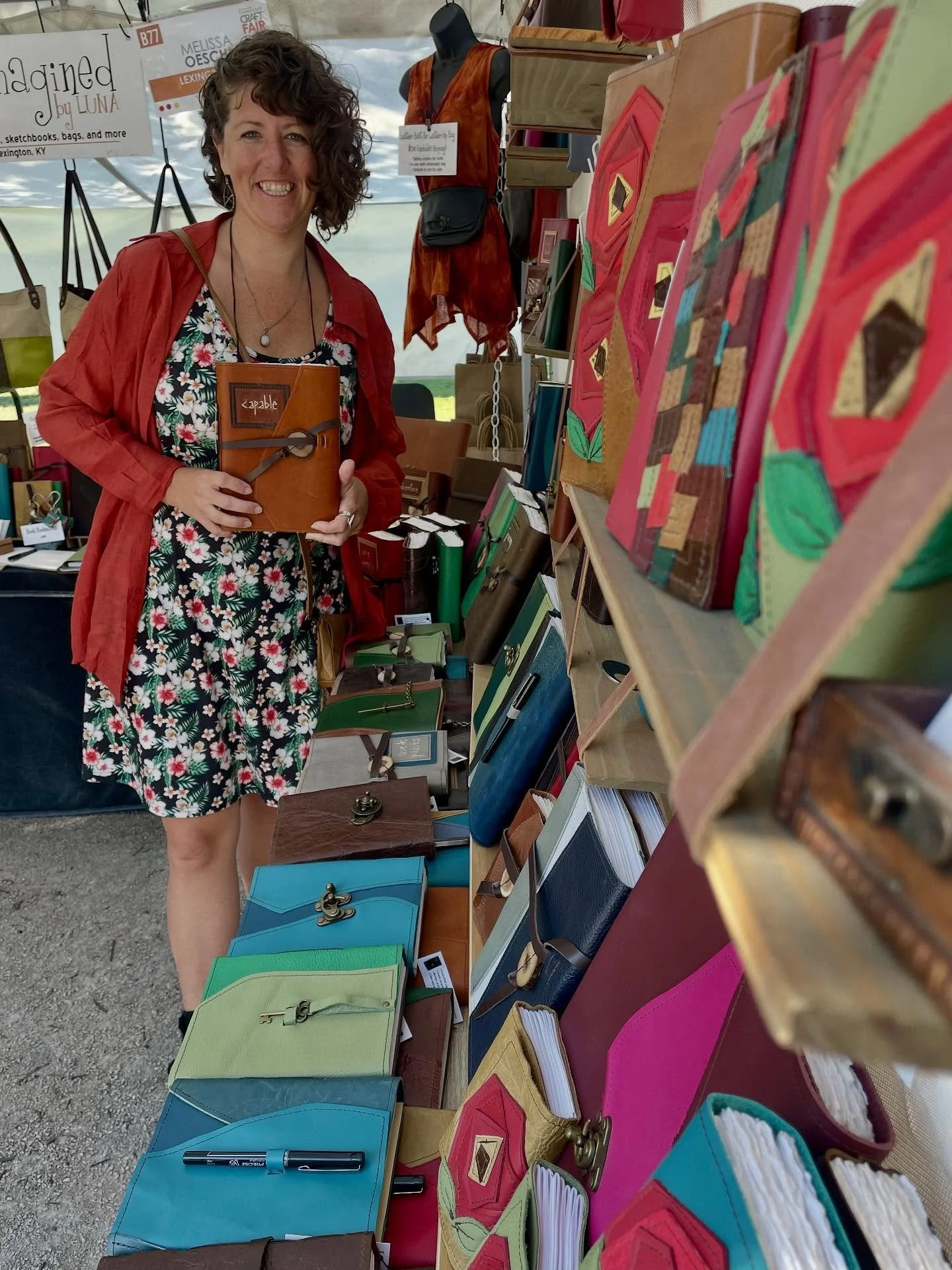 It&rsquo;s day two at the @tennesseecraft Fall Fair! Yesterday was great, and today is already hopping. Happy to be here, Nashville! We are open Saturday 10-6 and Sunday 10-4 in Centennial Park. I&rsquo;m in booth B77.