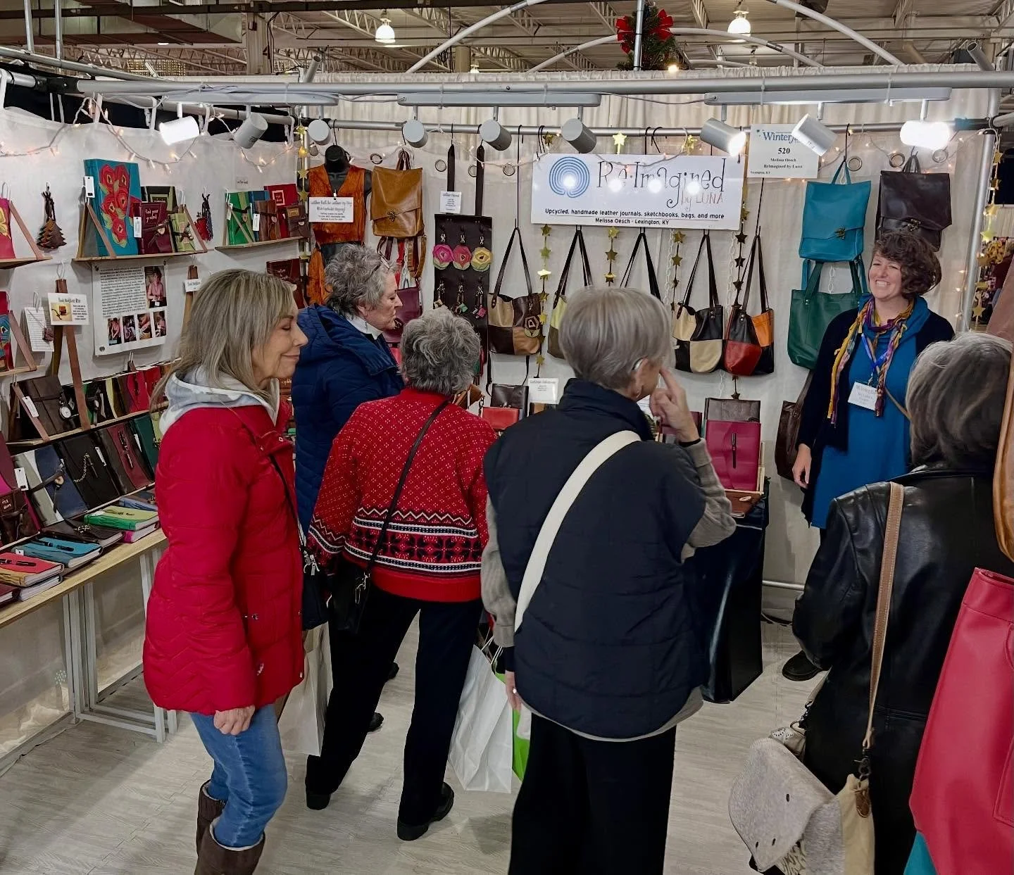 Thank you for a full and happy weekend, Columbus Winterfair! It was great getting to see so many familiar faces and catching up a bit with many of you as well meeting new people. I had a very cool full circle moment with someone who used to own a gal