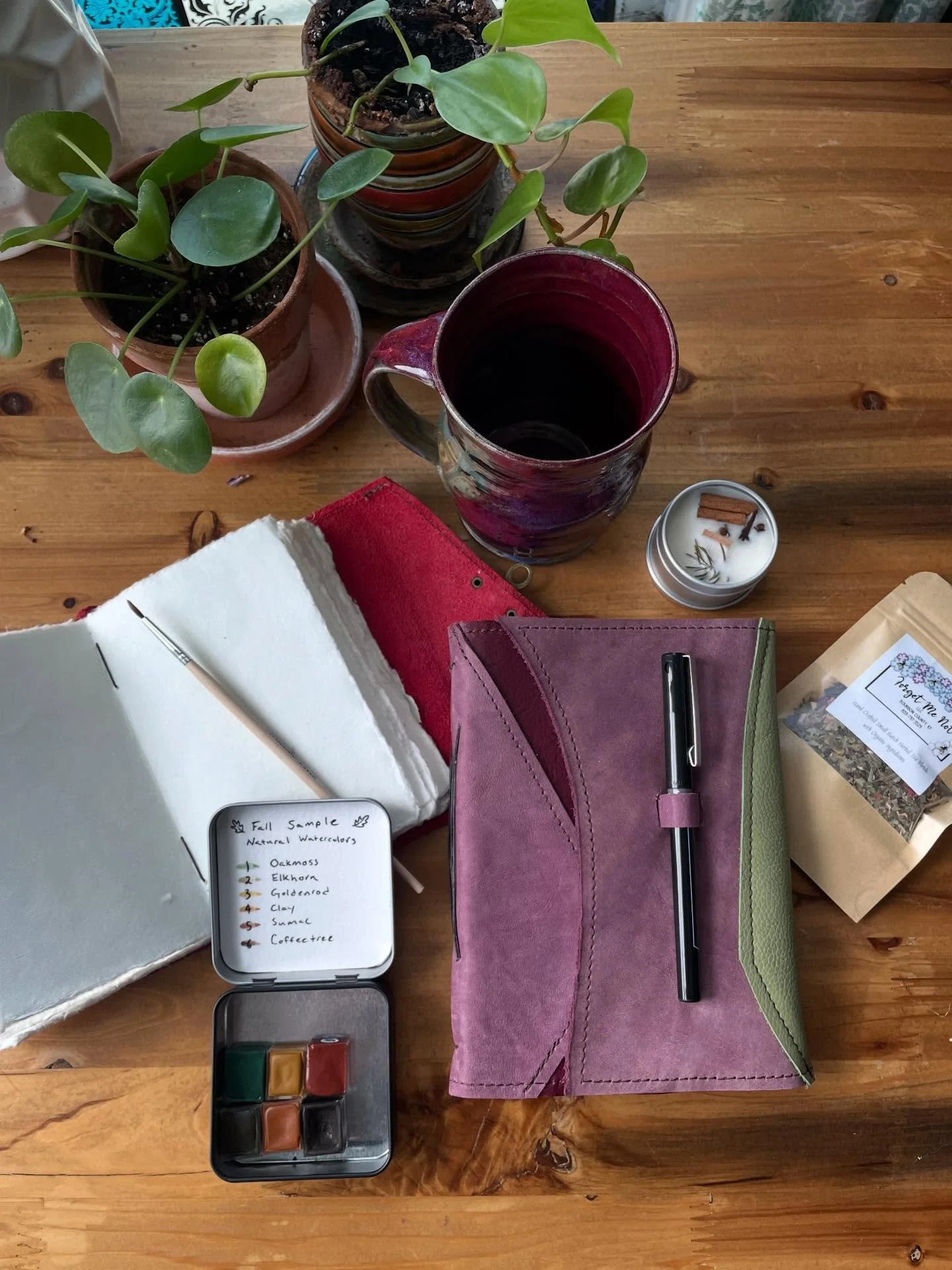 Today&rsquo;s feature is the Intentional Maker Gift Boxes. There are several different combinations, and each box has work from a few different makers. This is a great way to support multiple small businesses. I have some with handmade mugs, some wit