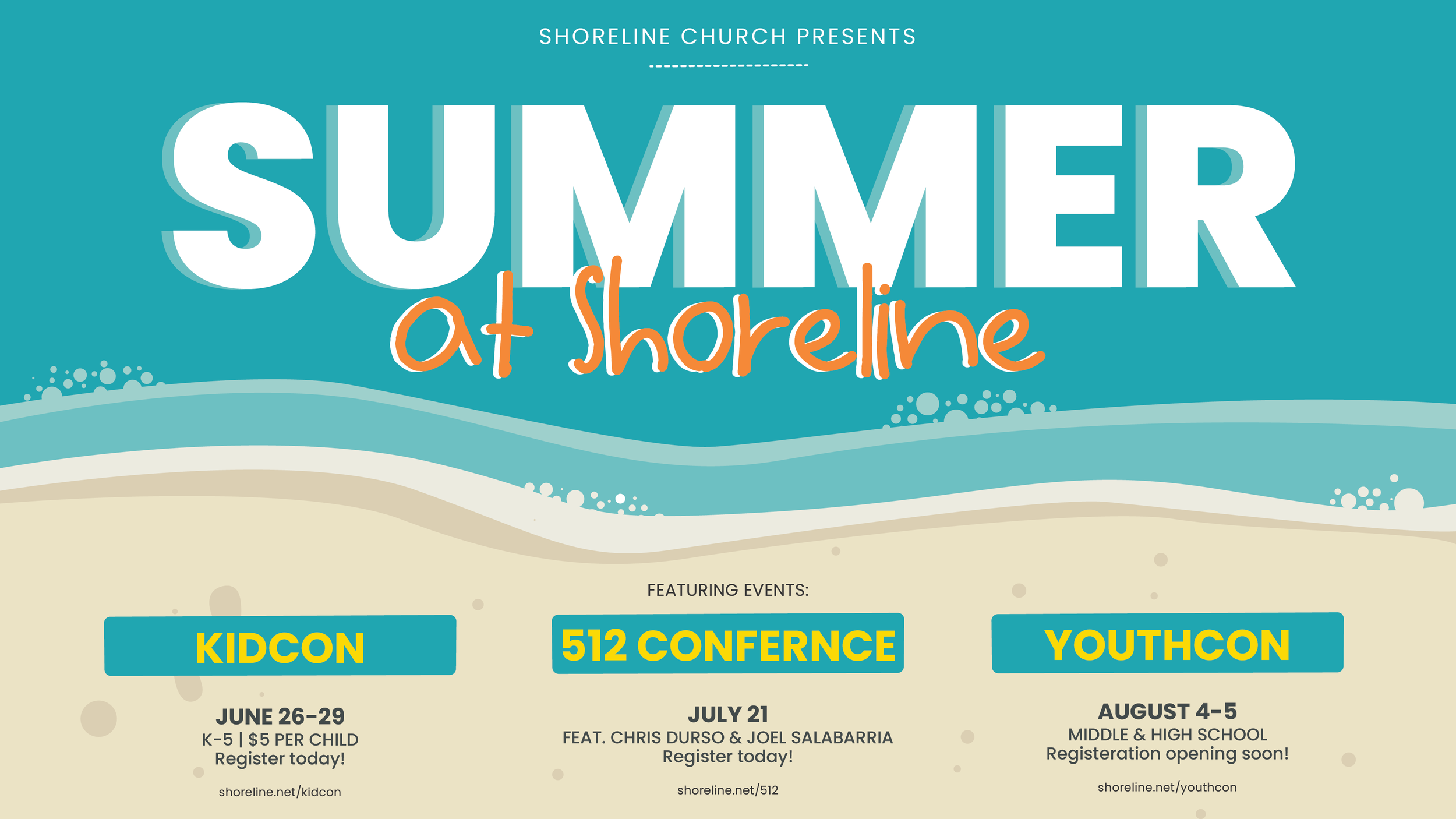 It’s Summer at Shoreline!