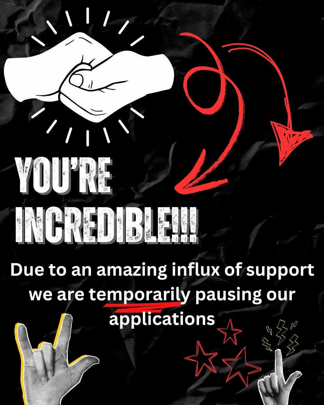 APPLICATIONS TO JOIN SLCMA ARE TEMPORARILY PAUSED.

Thank you so much to everyone who has applied to join our org! Our onboarding team is working hard to contact each of you. In the meantime the application will be temporarily closed to give them tim