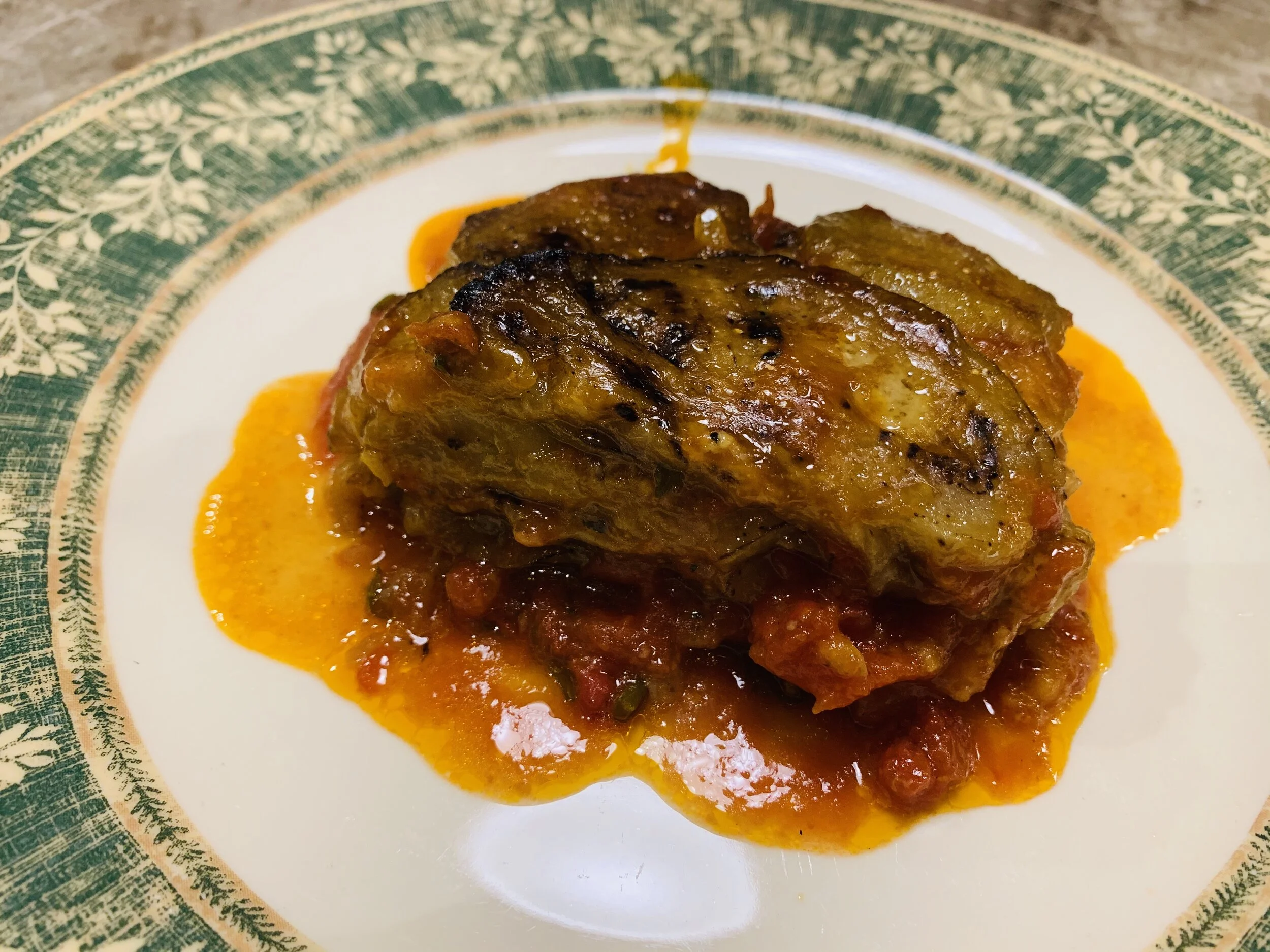 Melanzane Parmigiana (Eggplant and Parmesan Cheese)