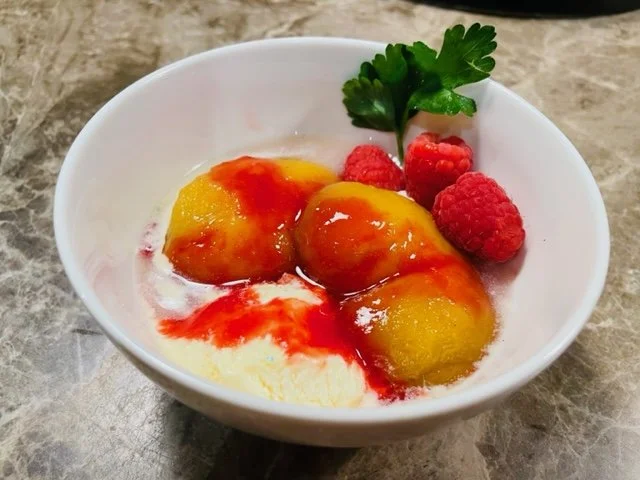Peach Melba
