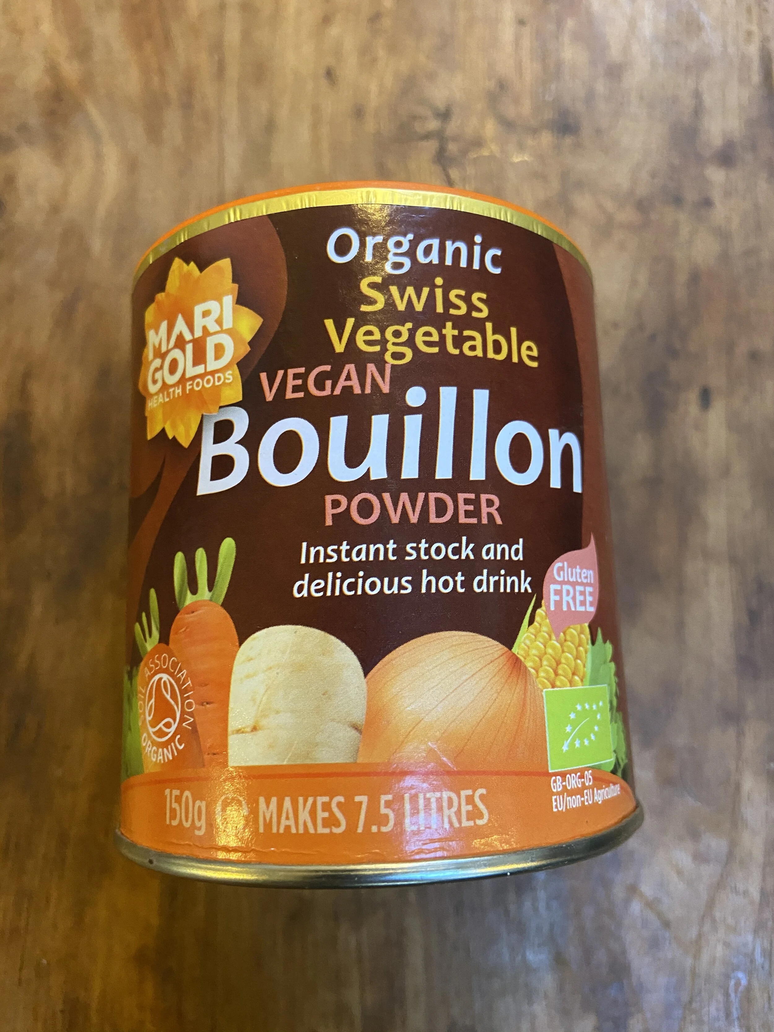 Marigold Vegan Bouillon Powder (small) — The Organic Farm Shop