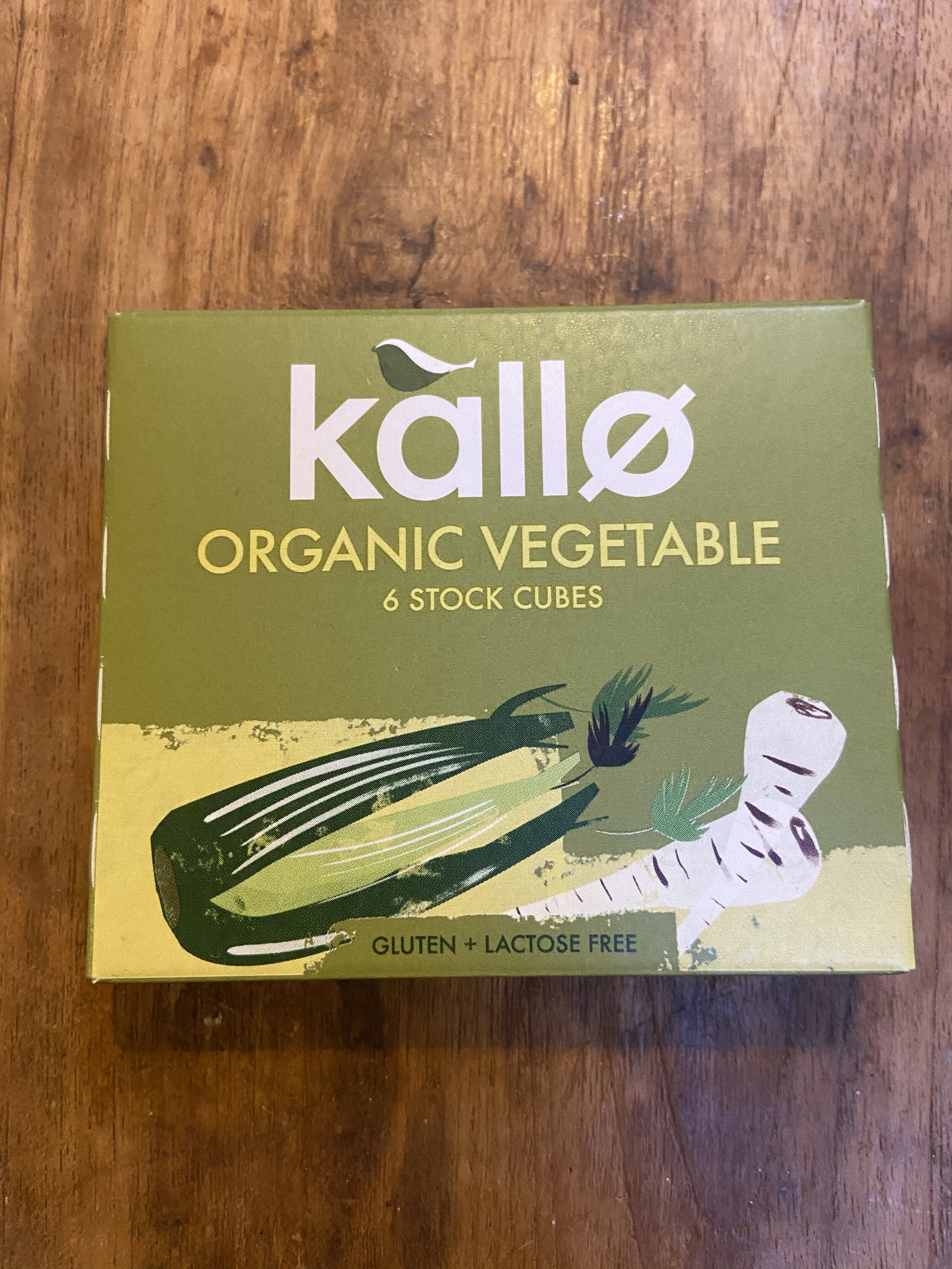 Kallo Vegetable Stock Cubes — The Organic Farm Shop