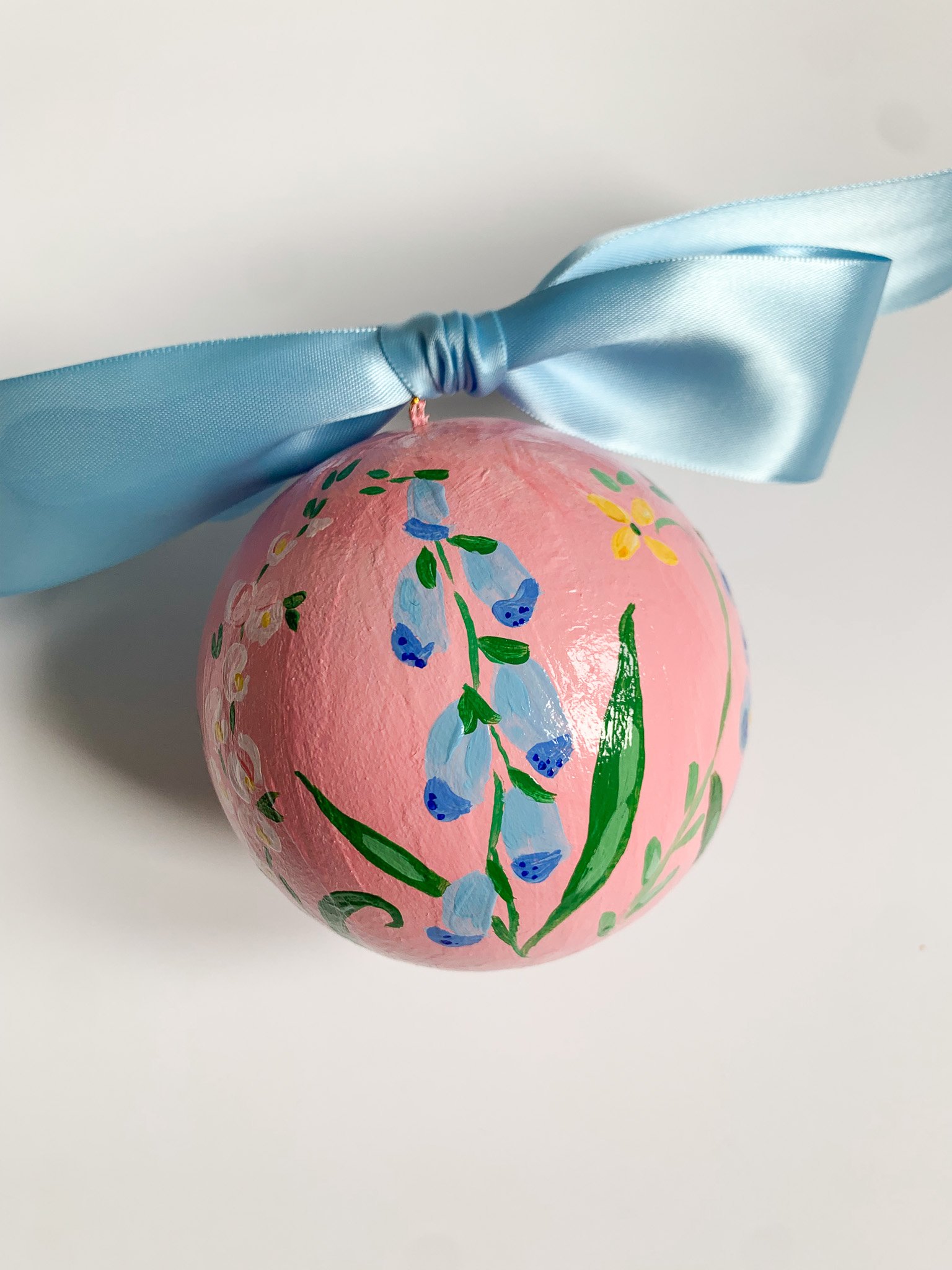 Original Hand Painted Ornaments — camilla moss artist and textile designer