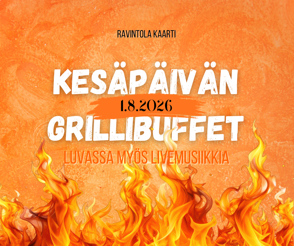 Kaartin kesäpäivä 1.8.2026